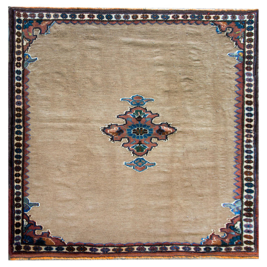 Early 20th Century, Afshar Sofreh Rug For Sale