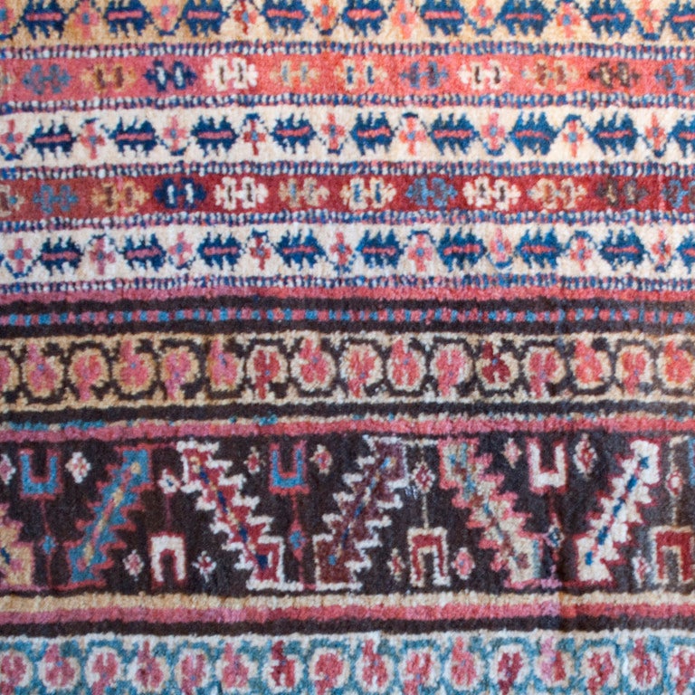 Early 20th Century Ghashghaei Carpet For Sale