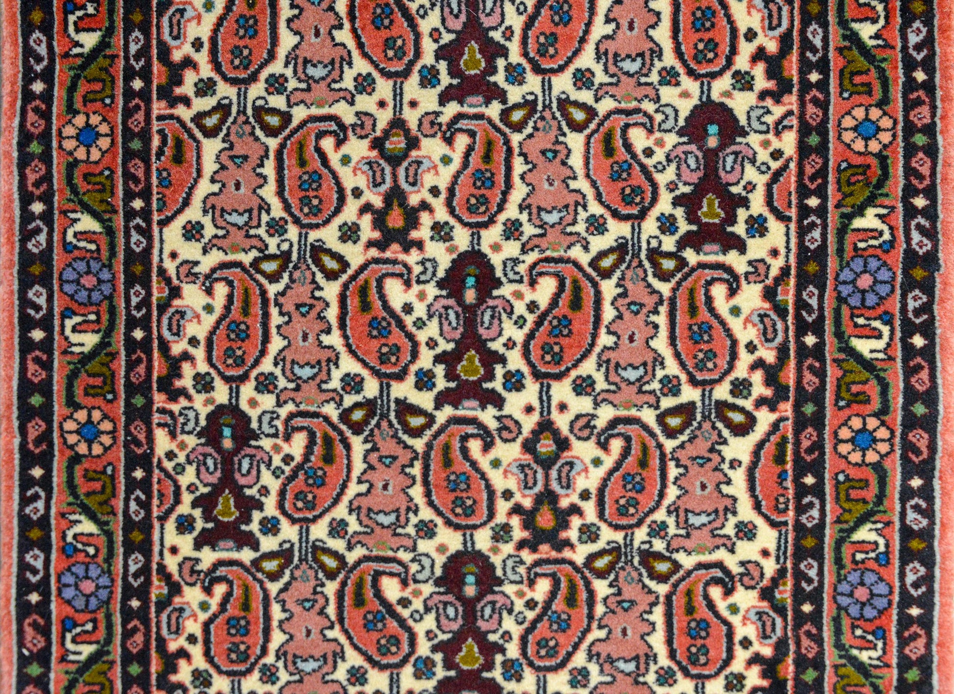 Vintage Petite Bidjar Rug For Sale