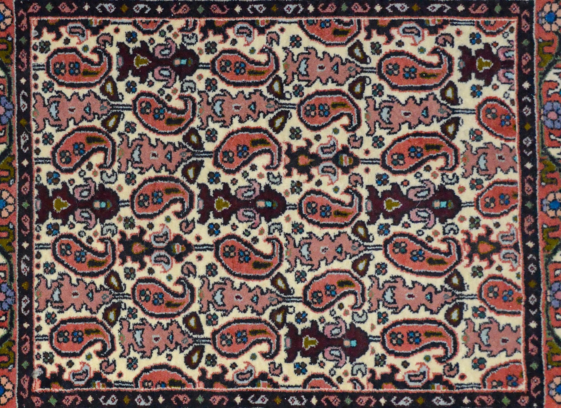 Vintage Petite Bidjar Rug For Sale