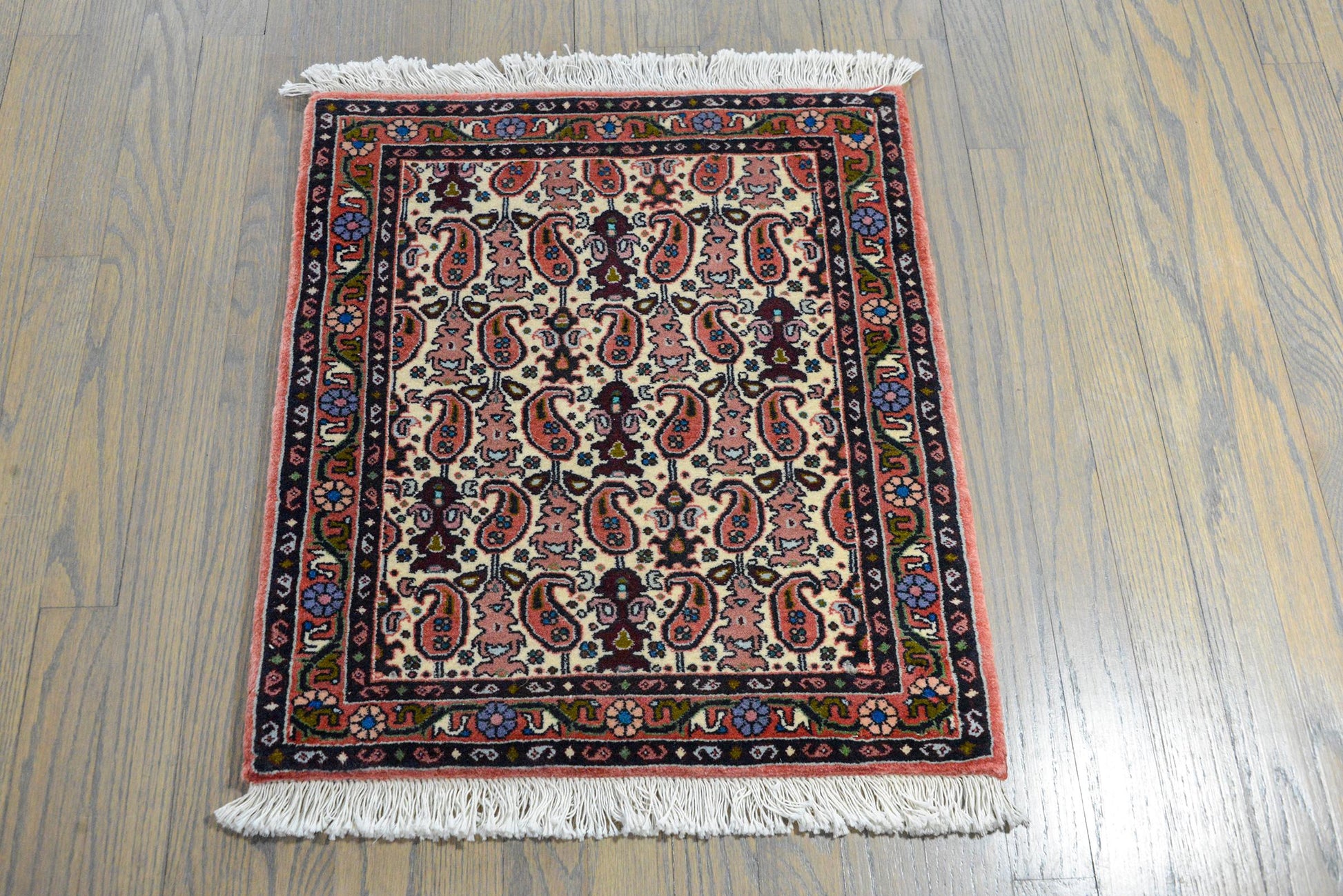 Vintage Petite Bidjar Rug For Sale