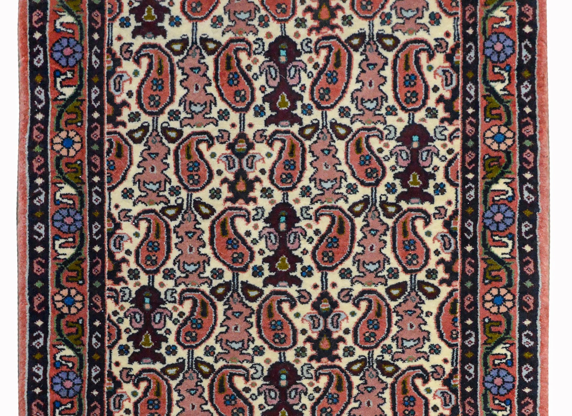 Vintage Petite Bidjar Rug For Sale