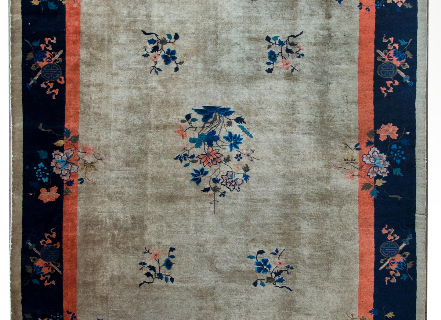 Early 20th Century Chinese Feti Rug  For Sale