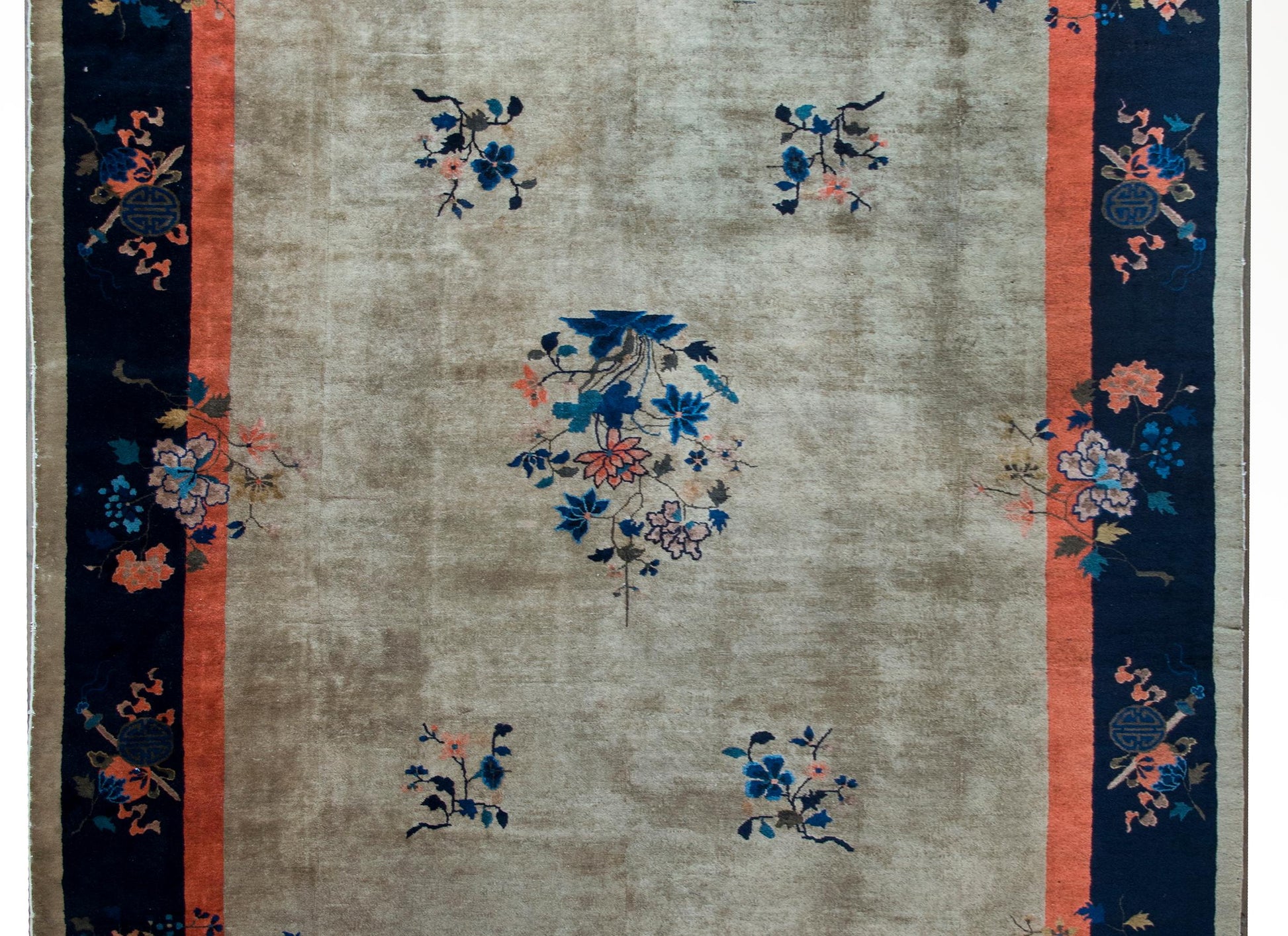 Early 20th Century Chinese Feti Rug  For Sale