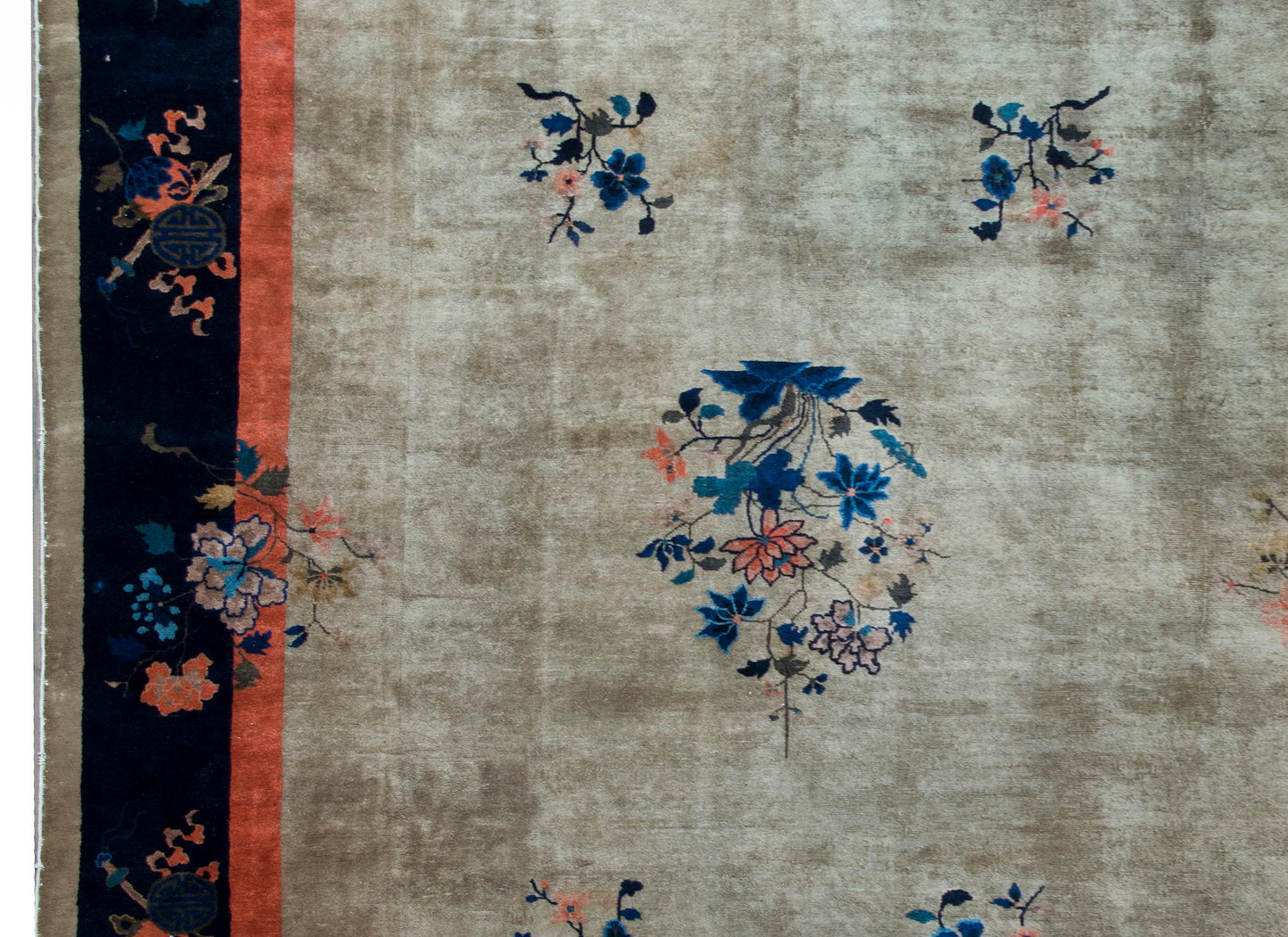 Early 20th Century Chinese Feti Rug  For Sale