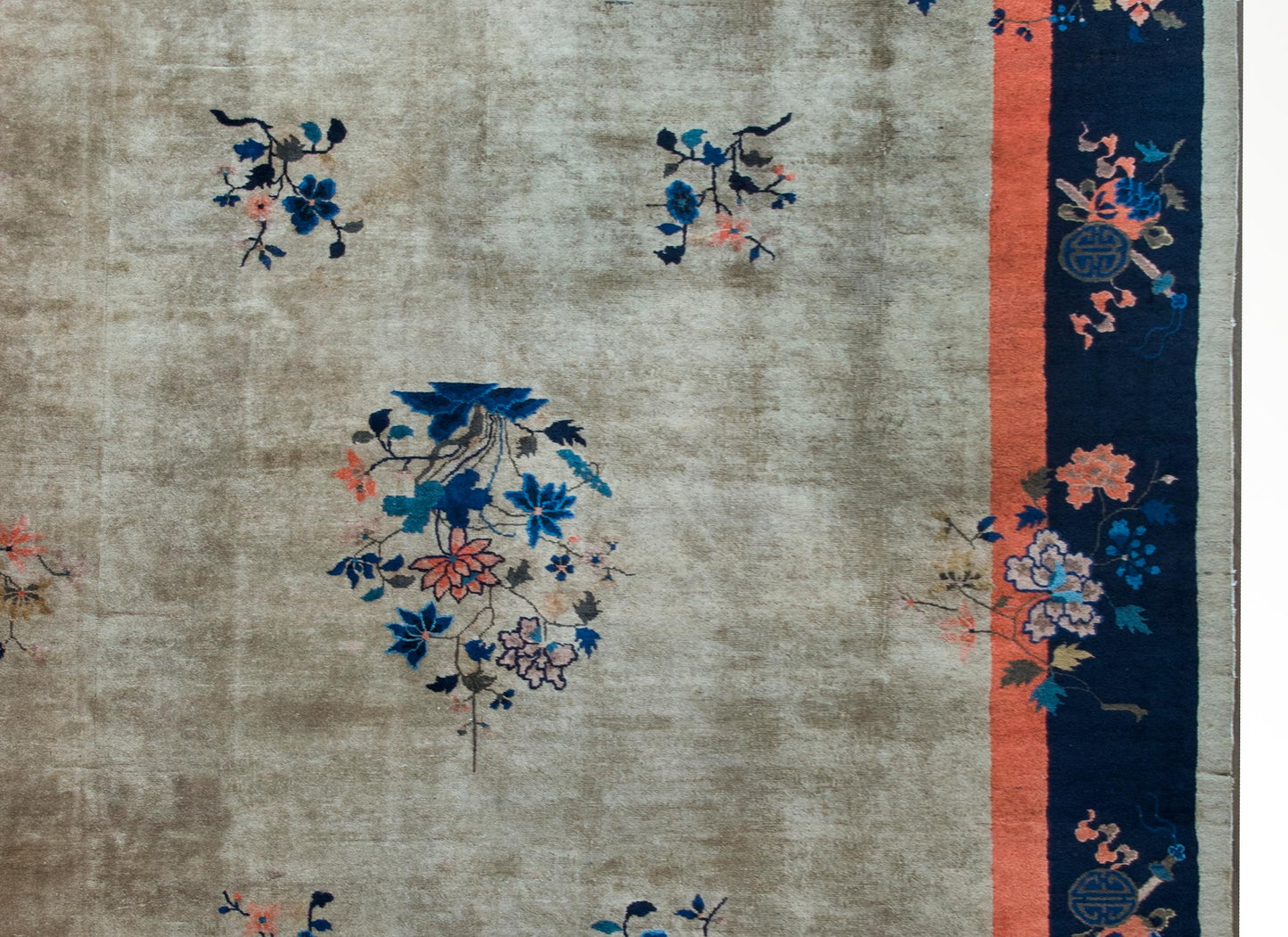Early 20th Century Chinese Feti Rug  For Sale