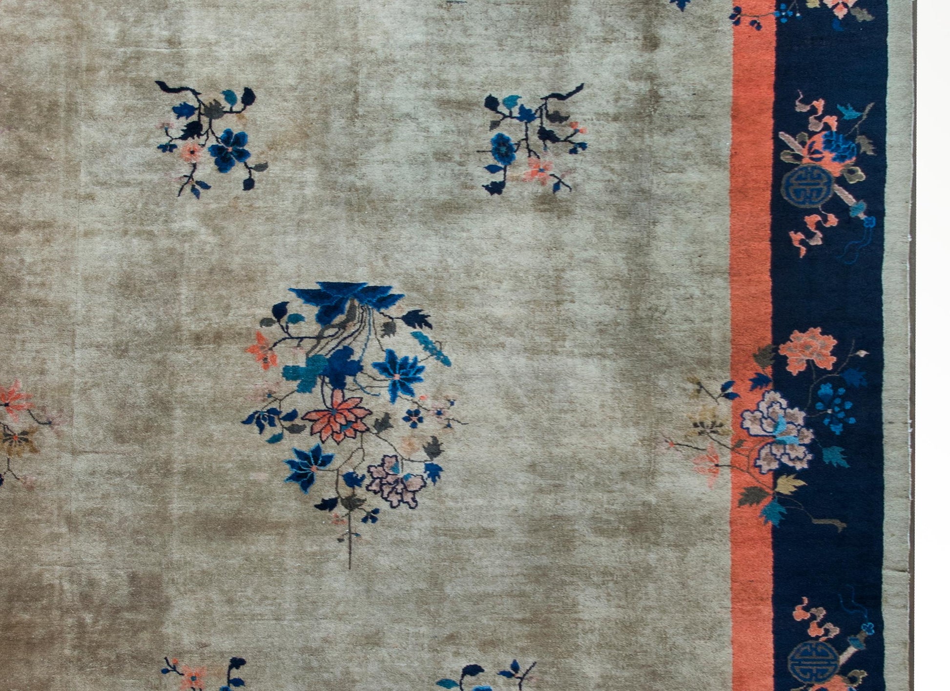 Early 20th Century Chinese Feti Rug  For Sale