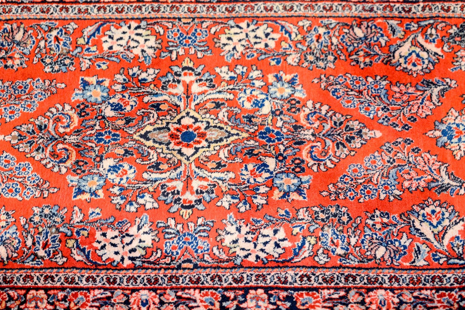 Wonderful Early 20th Century Persian Sarouk Rug For Sale