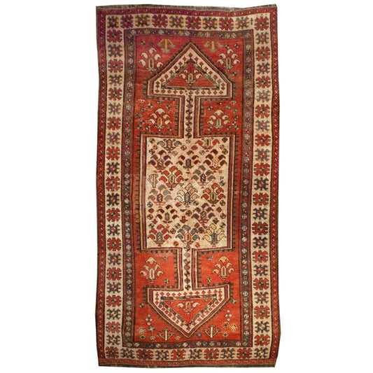 Early 20th Century Kurdish Rug For Sale