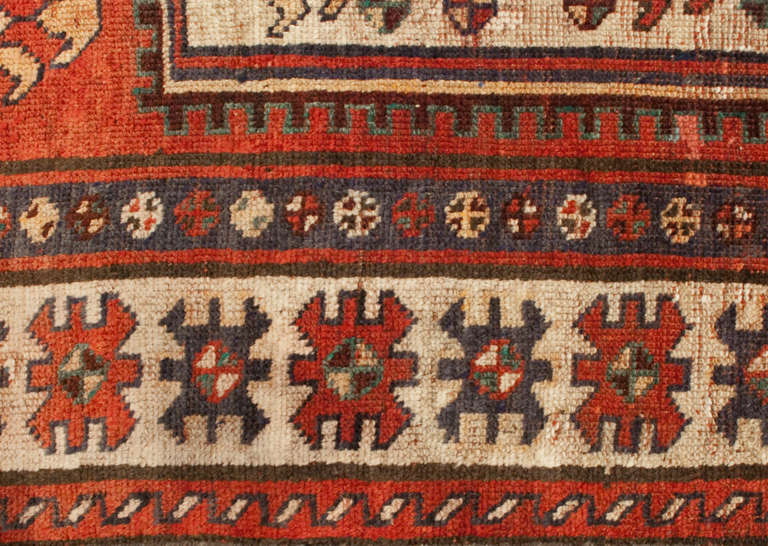 Early 20th Century Kurdish Rug For Sale