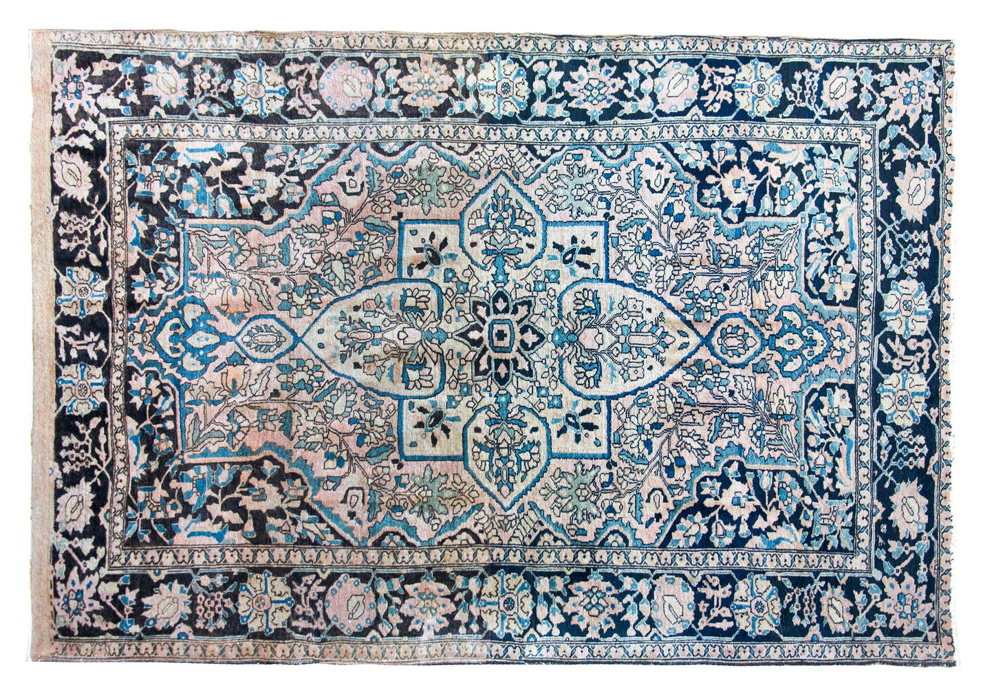 Early 20th Century Persian Sarouk Farahan Rug For Sale