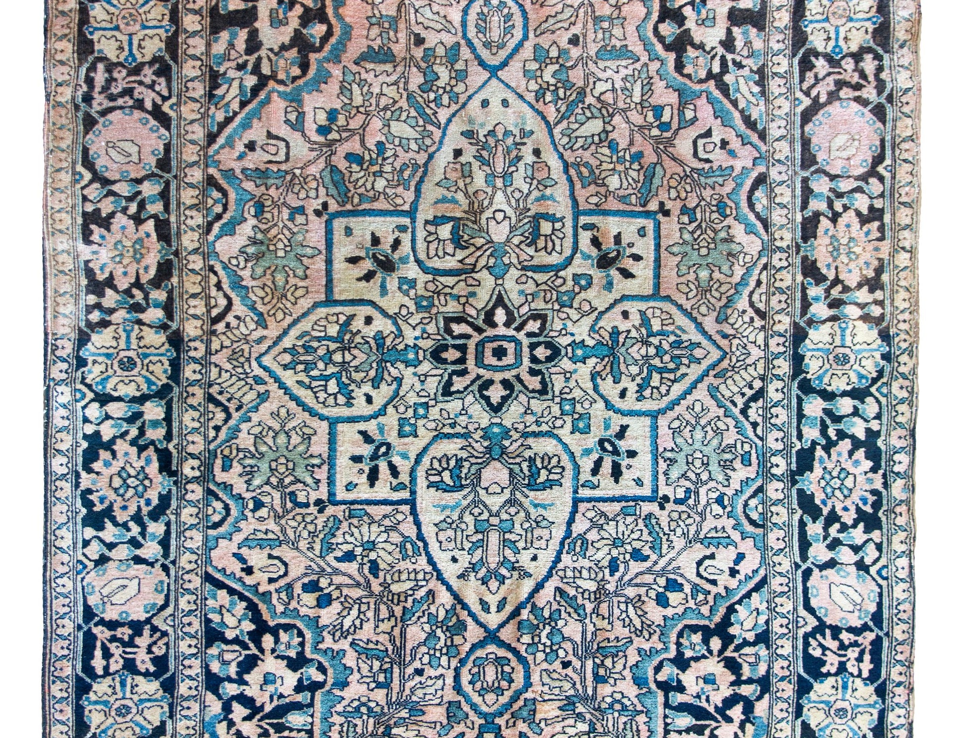 Early 20th Century Persian Sarouk Farahan Rug For Sale