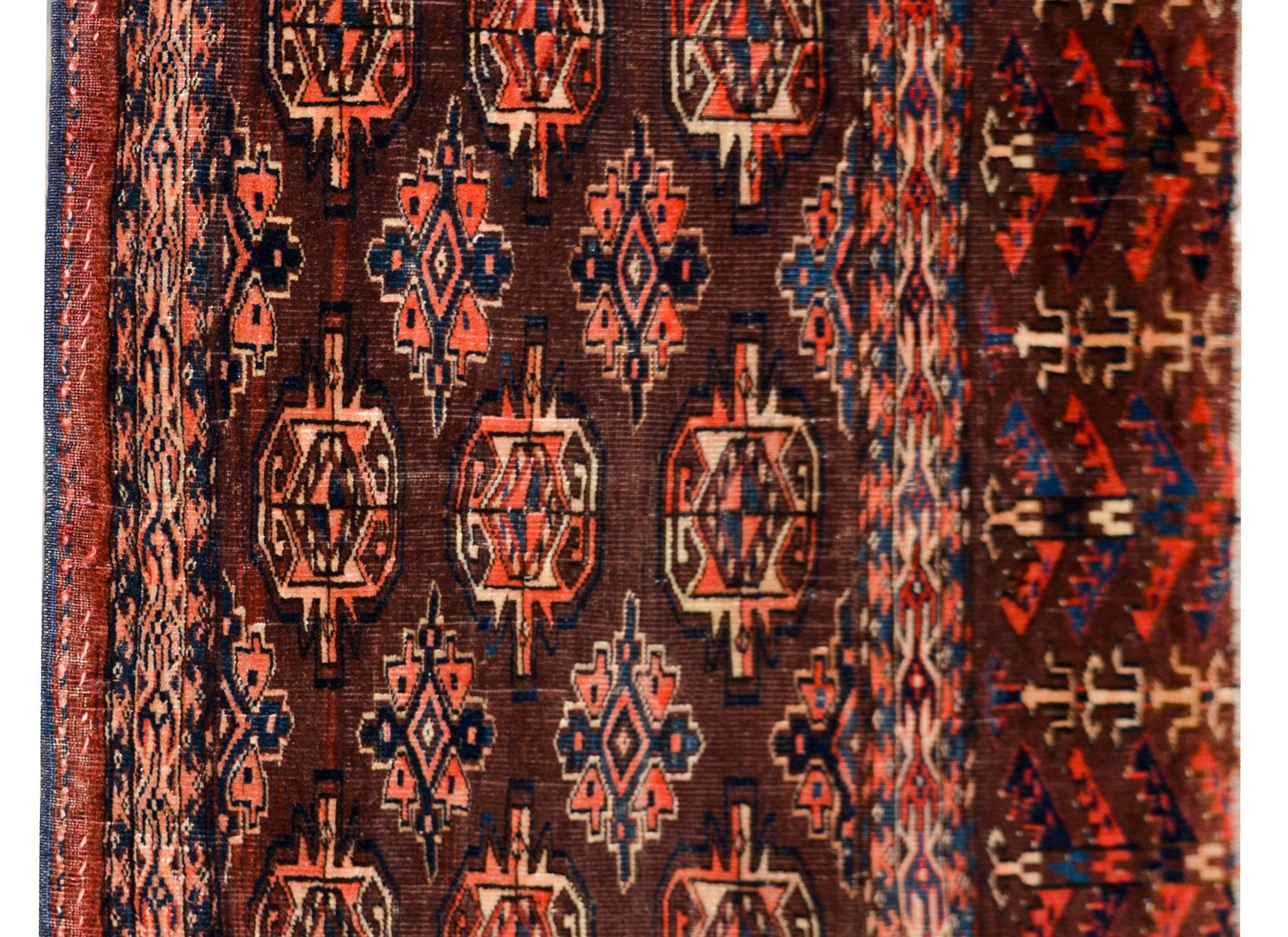 Early 20th Century Persian Teke Rug For Sale