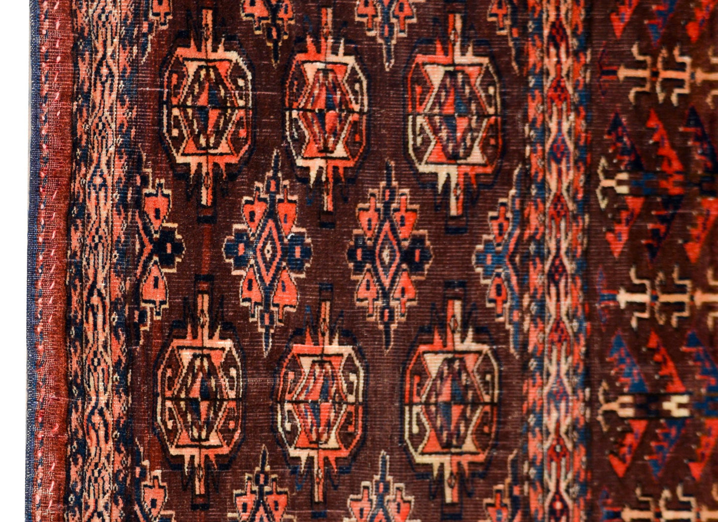 Early 20th Century Persian Teke Rug For Sale