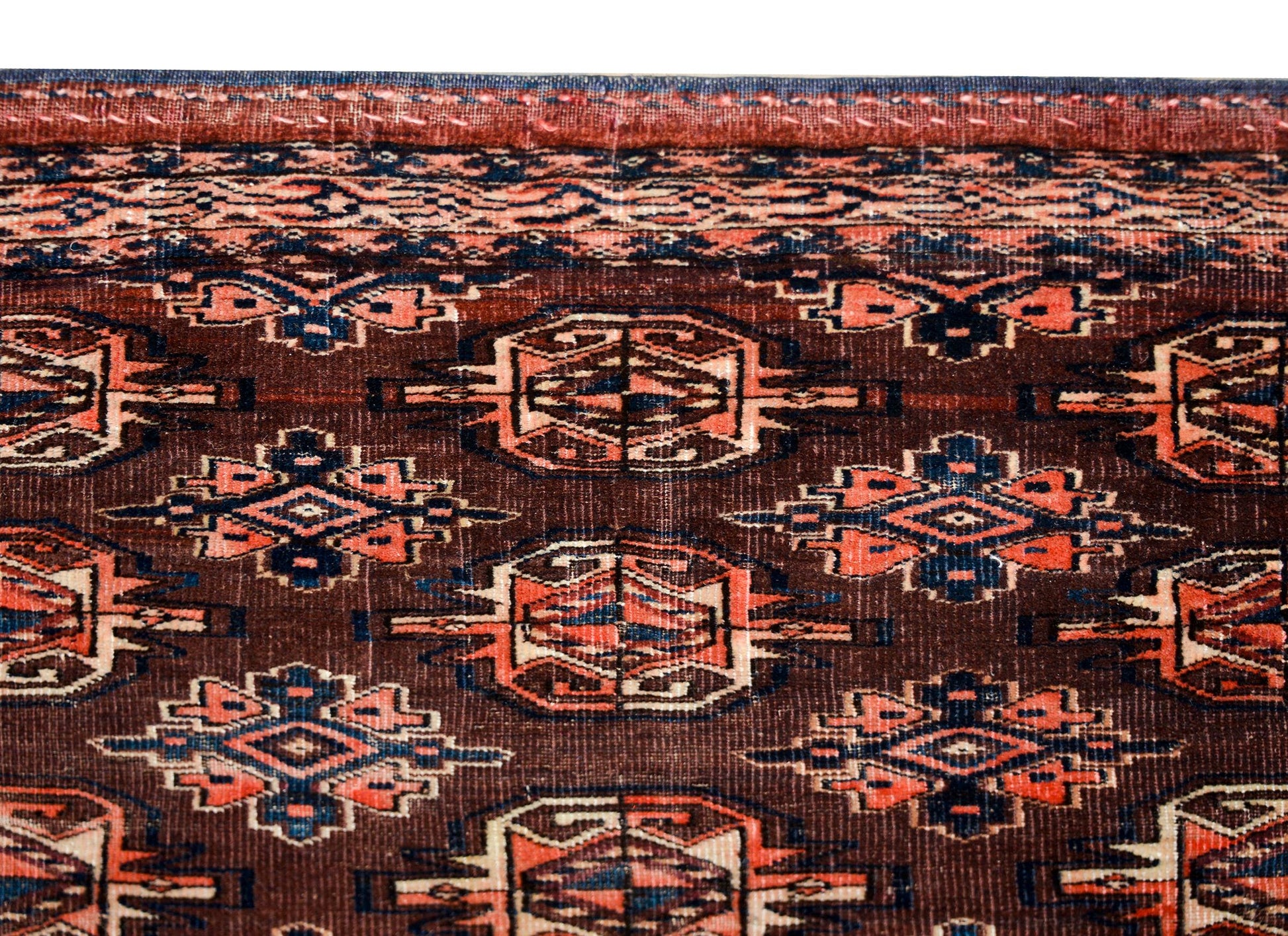 Early 20th Century Persian Teke Rug For Sale