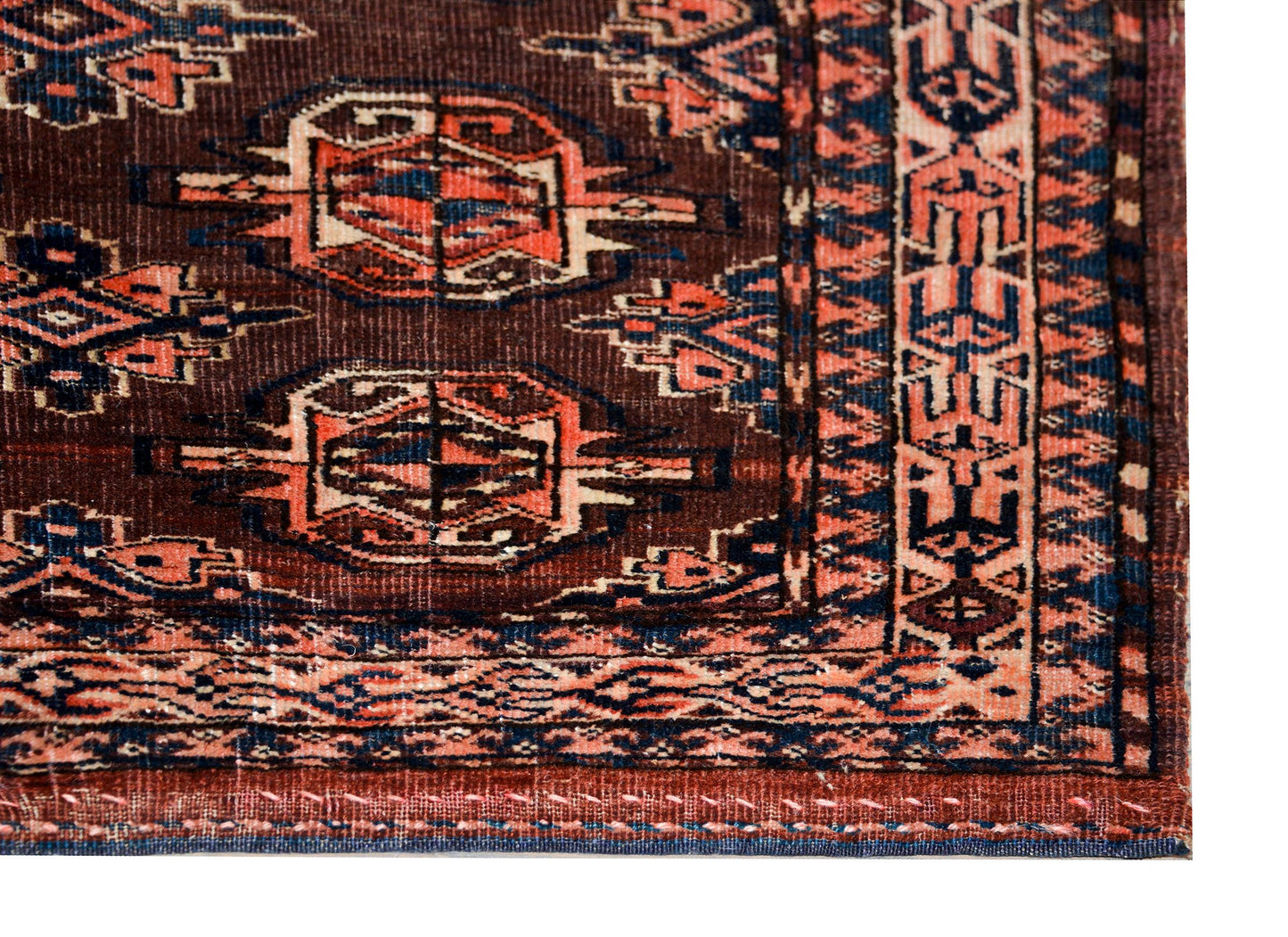 Early 20th Century Persian Teke Rug For Sale