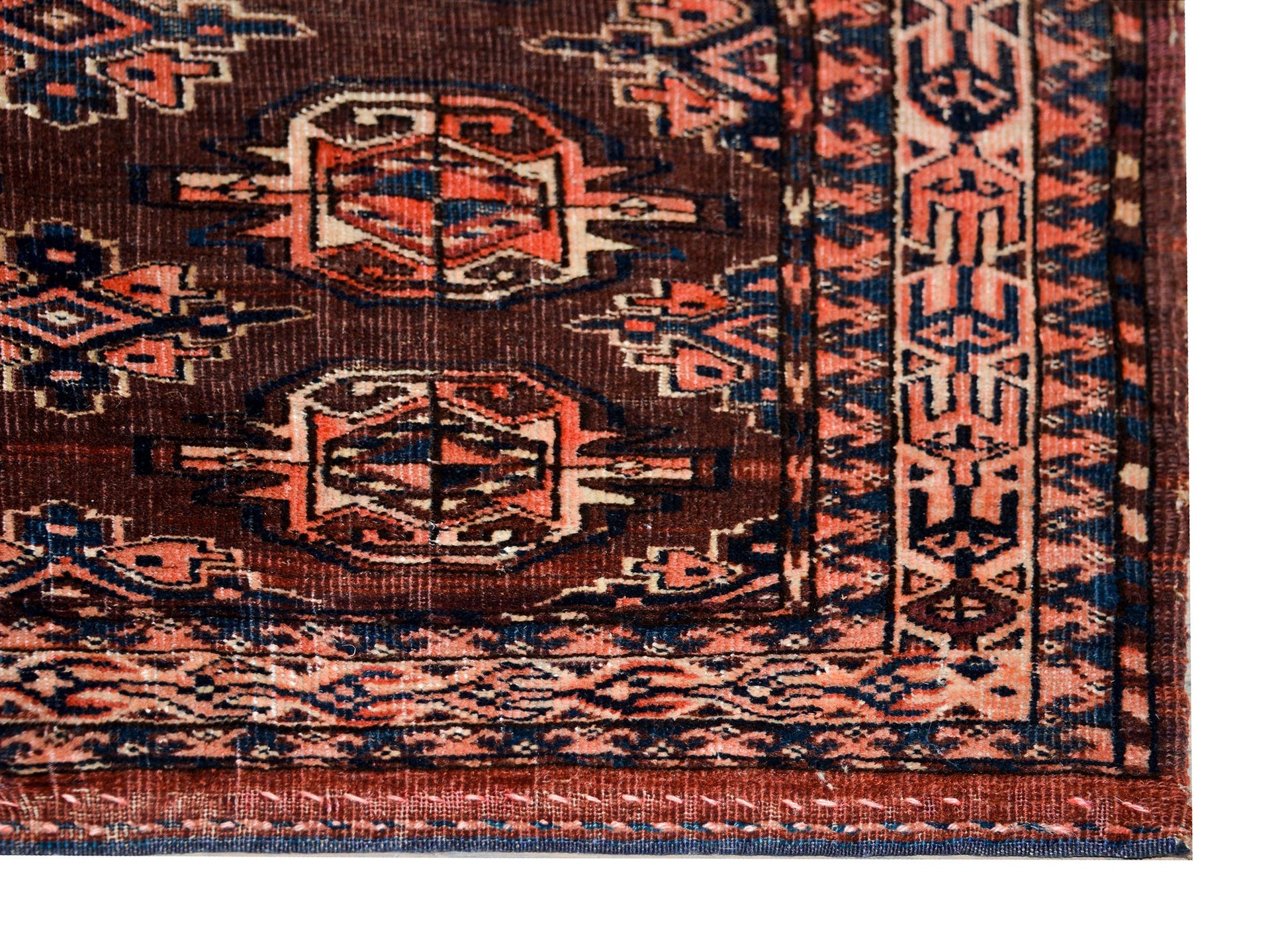 Early 20th Century Persian Teke Rug For Sale