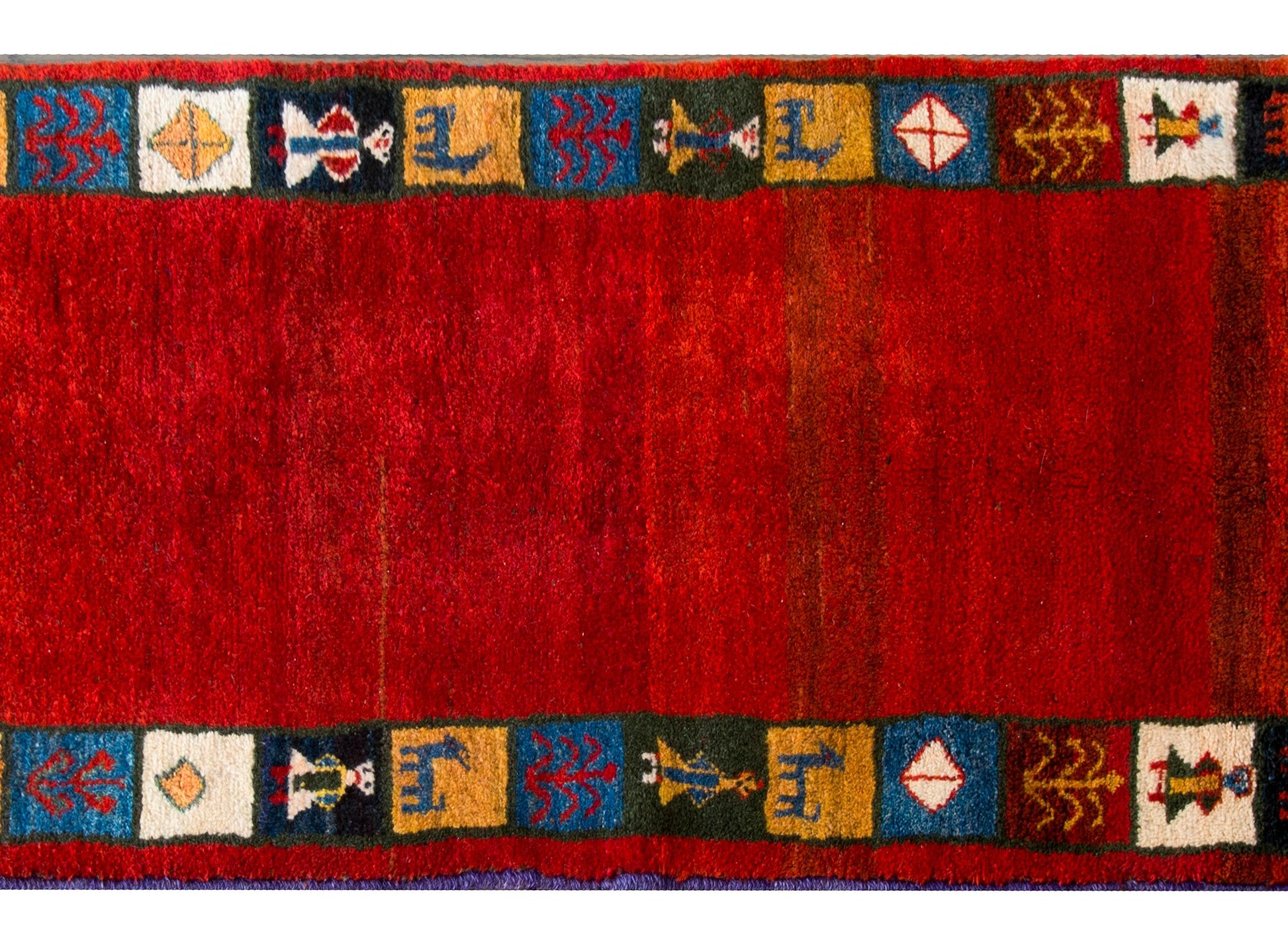 Vintage Persian Gabbeh Rug For Sale
