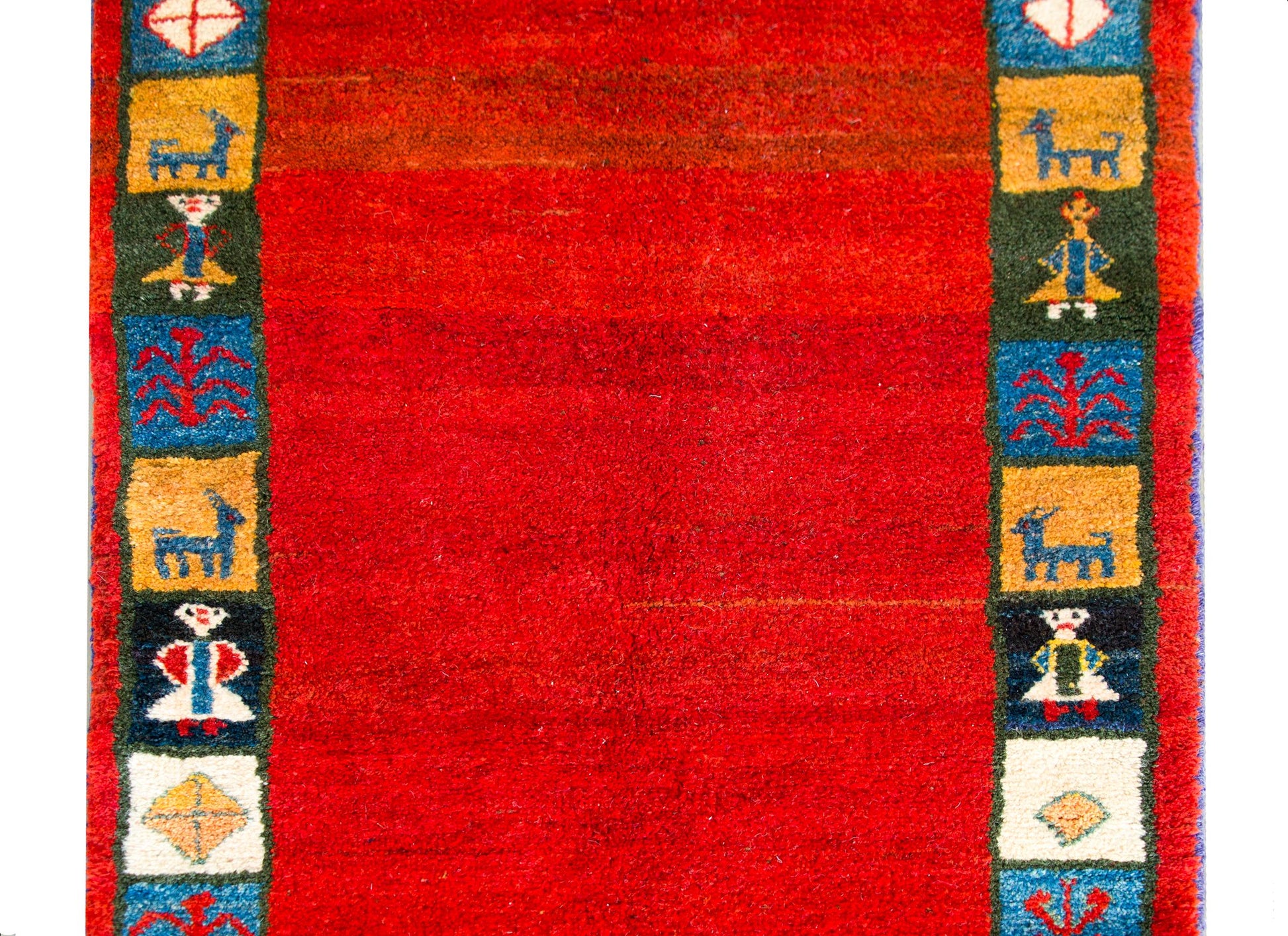 Vintage Persian Gabbeh Rug For Sale