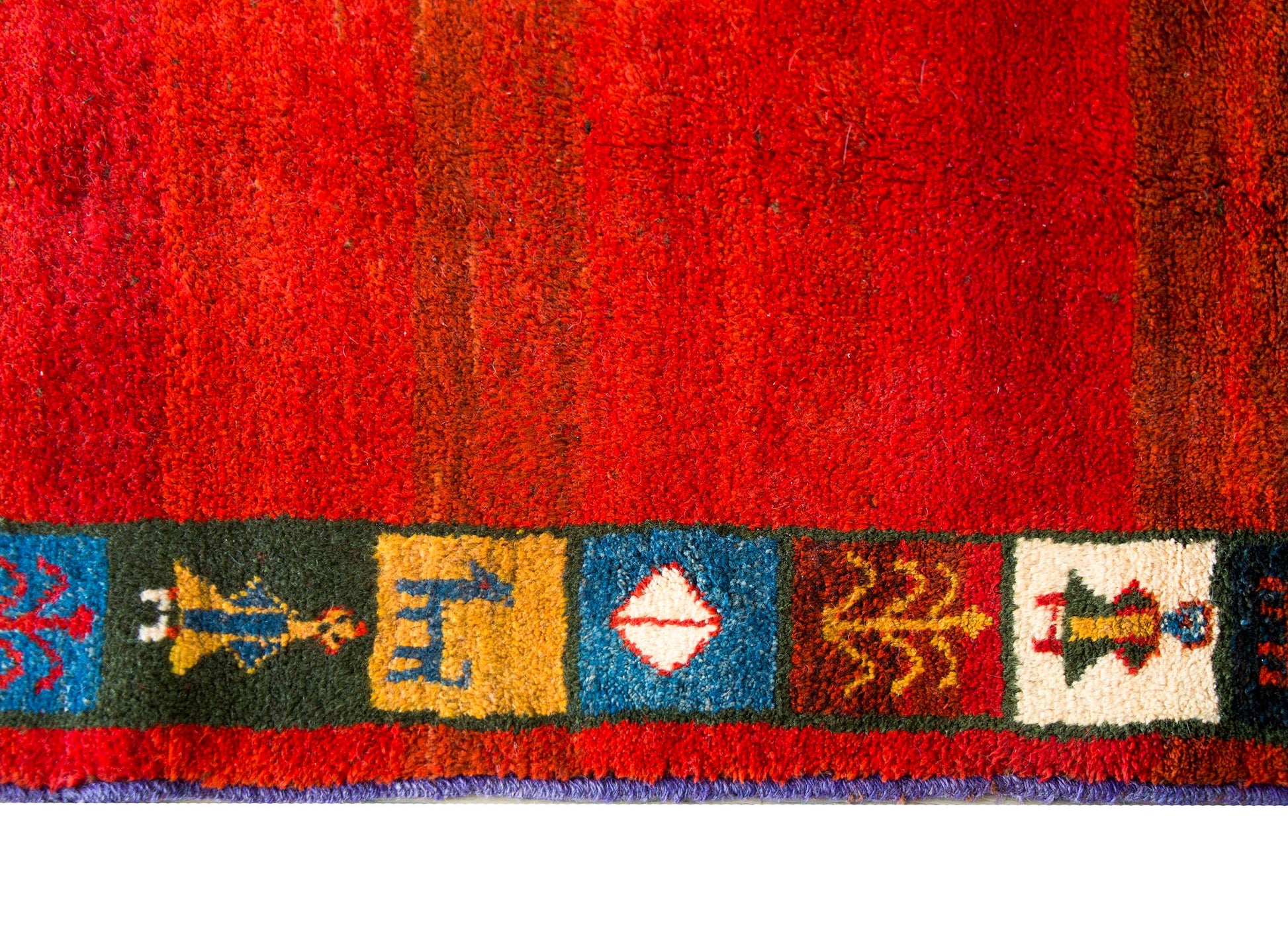 Vintage Persian Gabbeh Rug For Sale