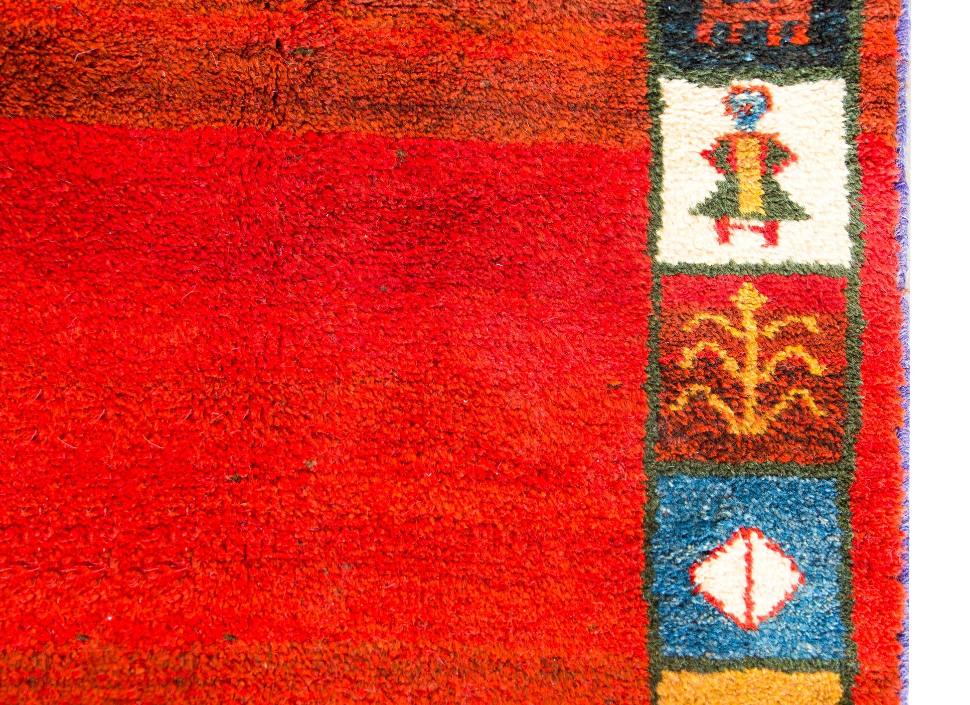 Vintage Persian Gabbeh Rug For Sale