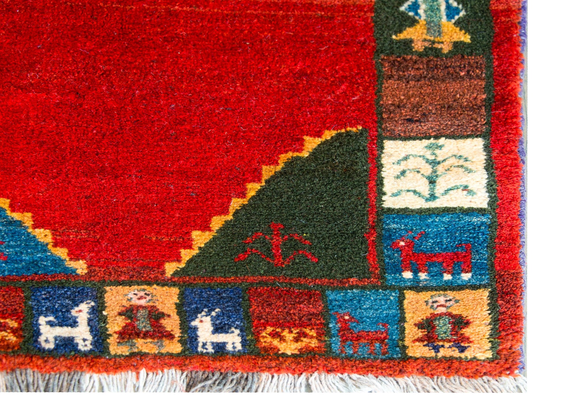 Vintage Persian Gabbeh Rug For Sale