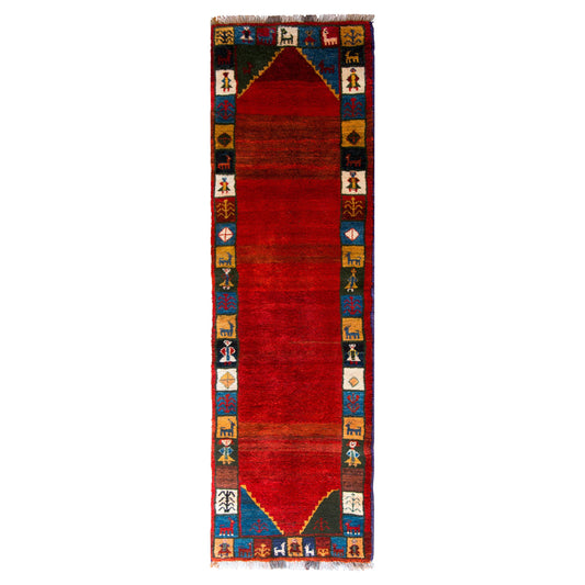 Vintage Persian Gabbeh Rug For Sale