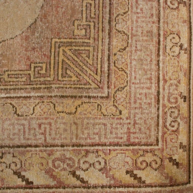 19th Century Central Asian Samarghand Carpet For Sale