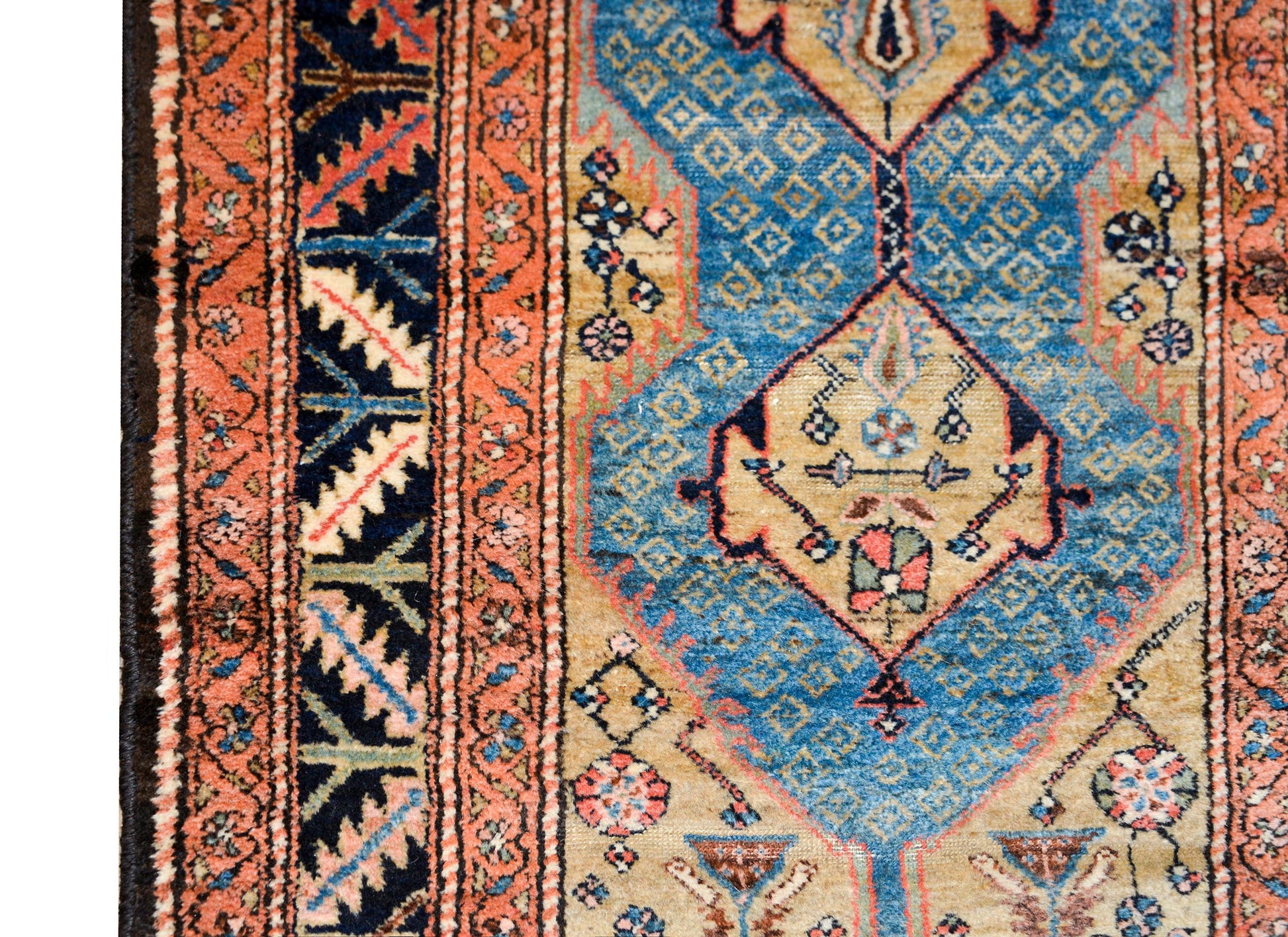 Early 20th Century Persian Malayer Rug For Sale