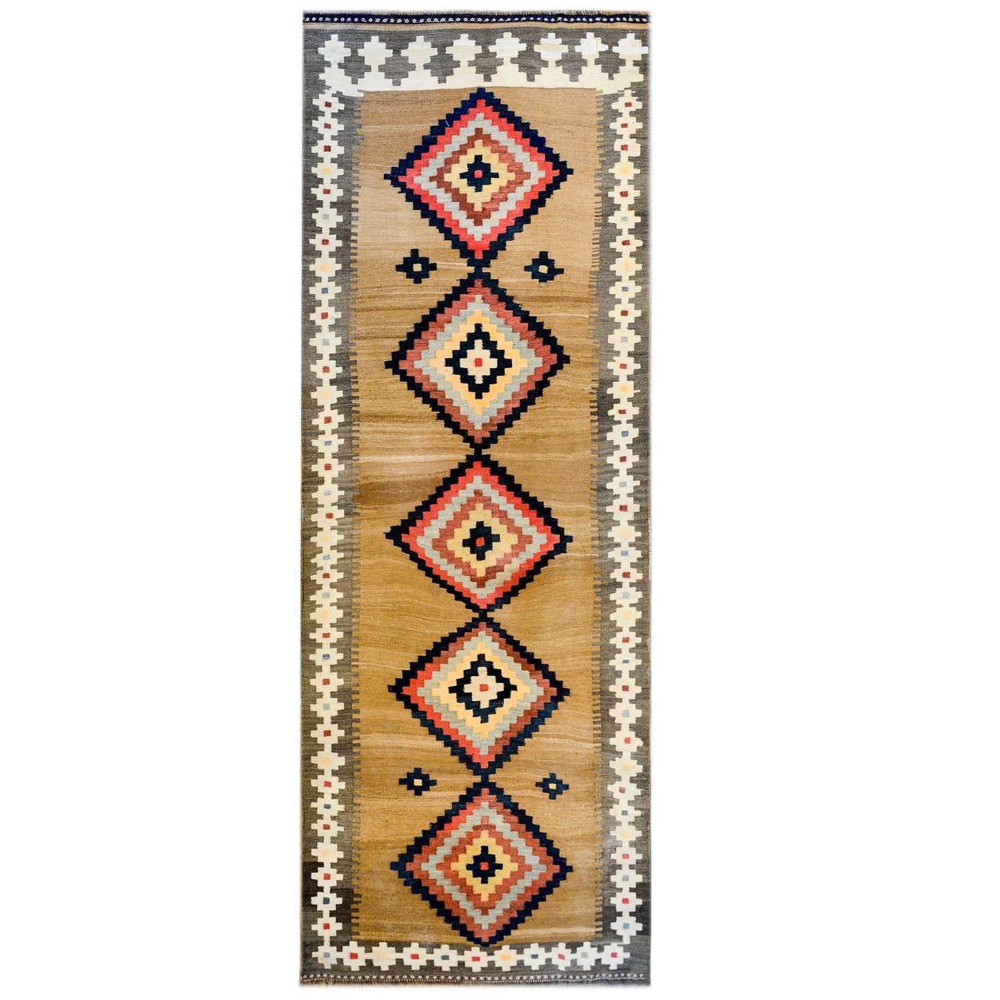 Early 20th Century Zarand Kilim Runner For Sale