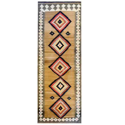 Early 20th Century Zarand Kilim Runner For Sale