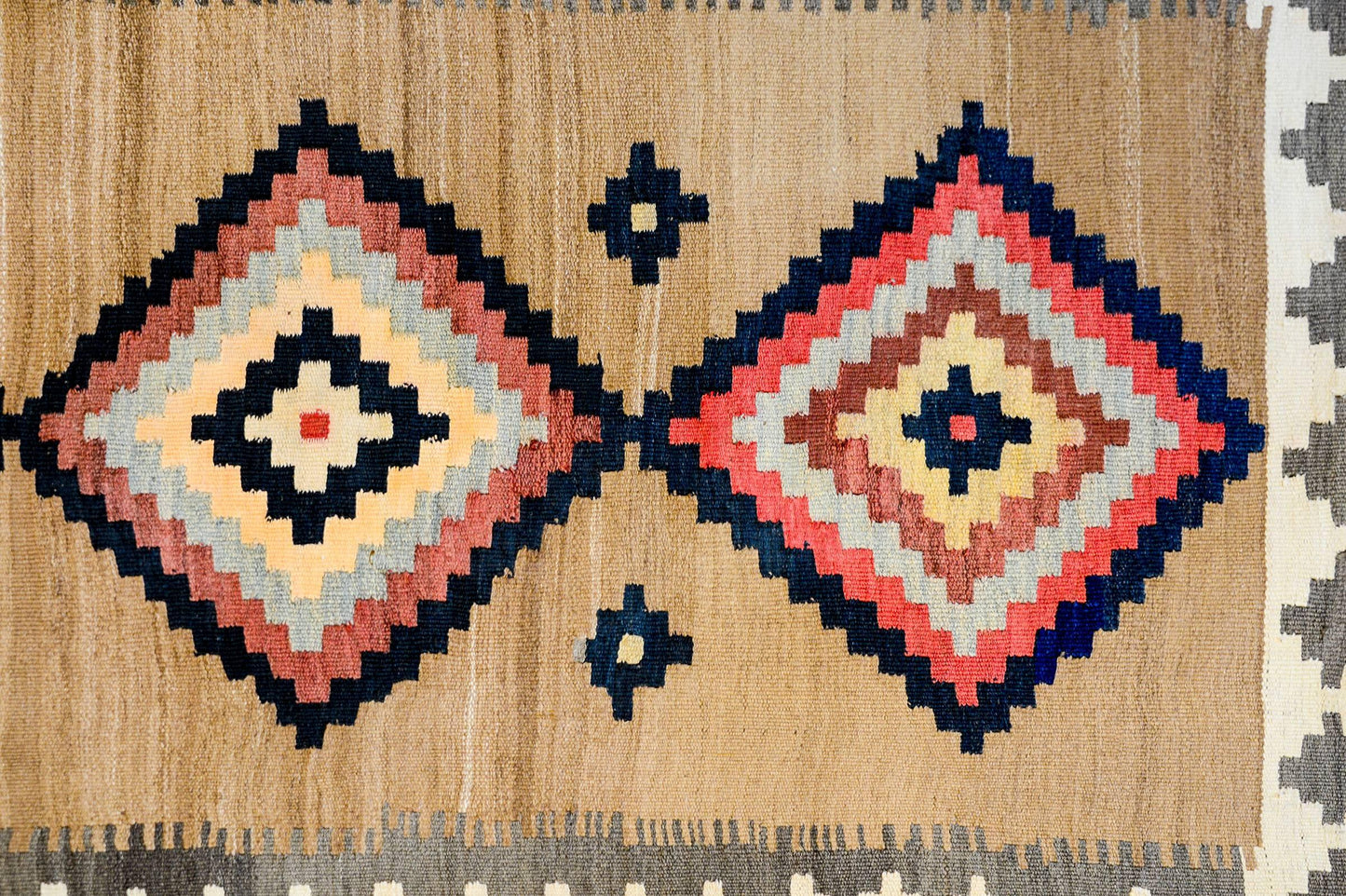 Early 20th Century Zarand Kilim Runner For Sale