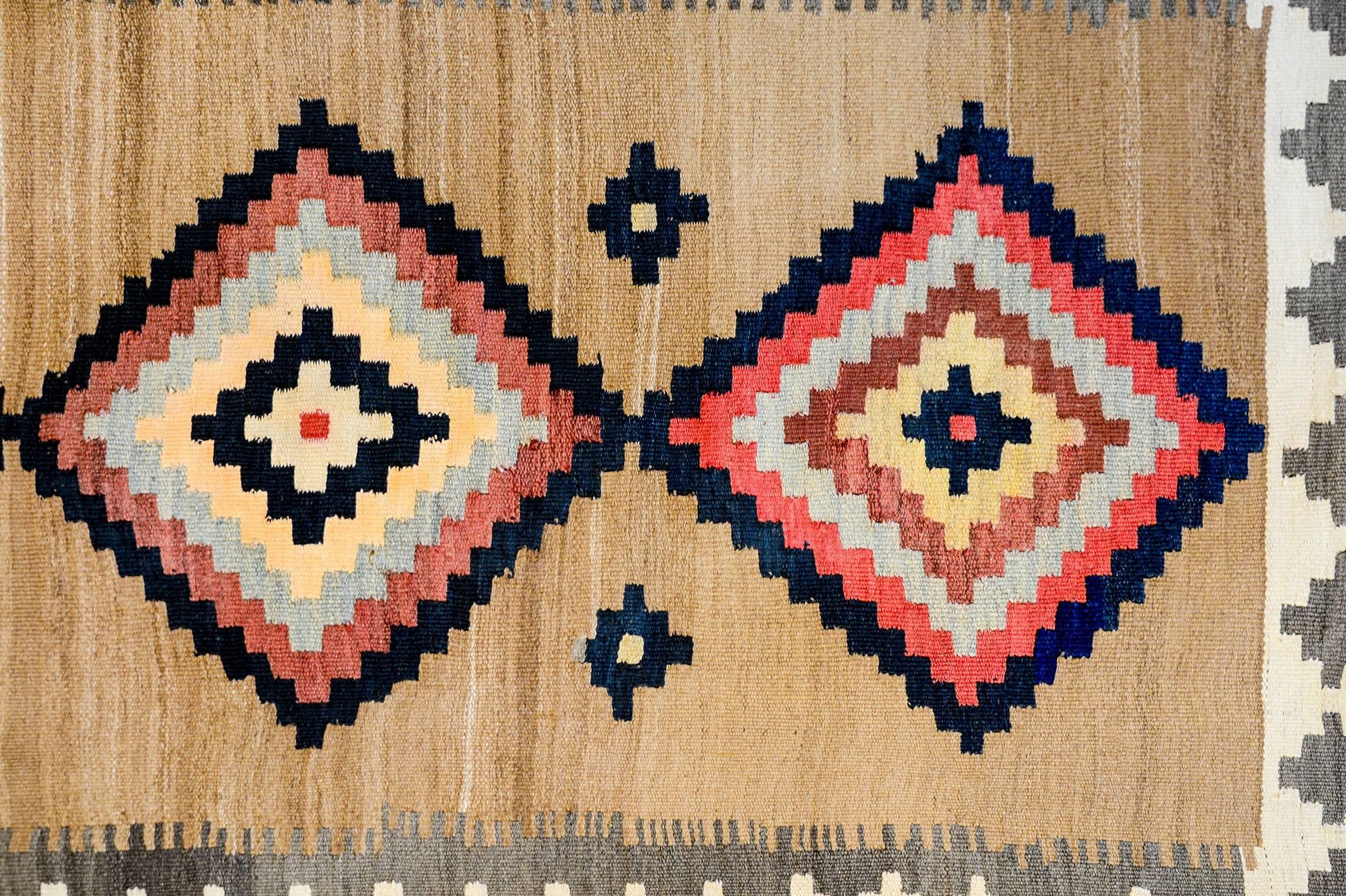 Early 20th Century Zarand Kilim Runner For Sale