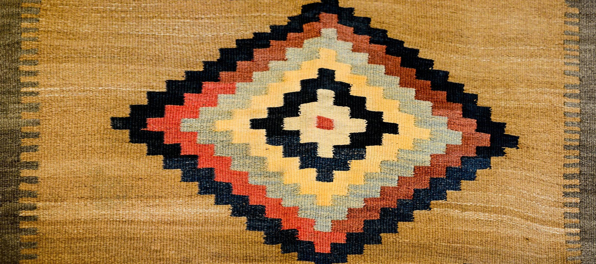 Early 20th Century Zarand Kilim Runner For Sale