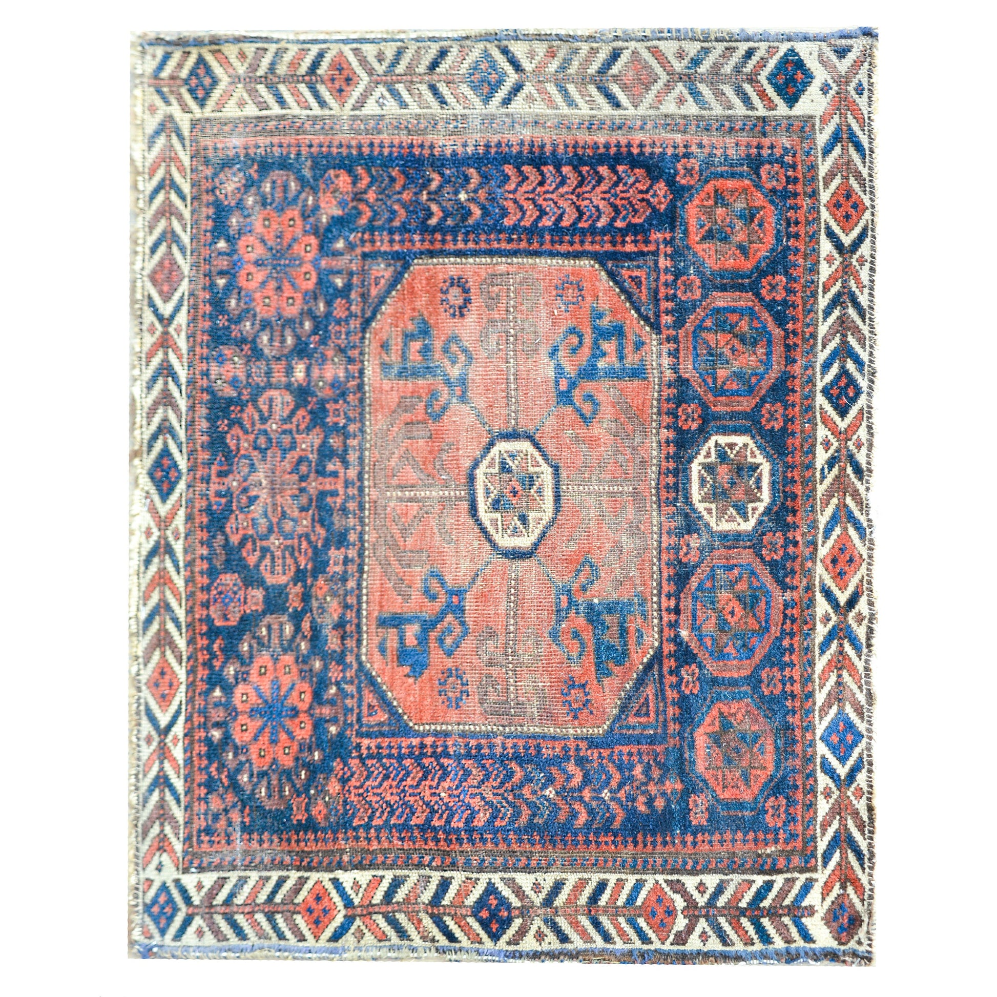 Early 20th Century Persian Baluch Rug For Sale