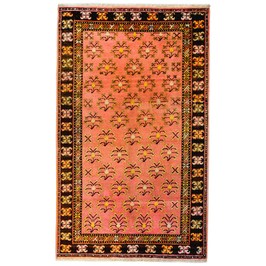 Unusual Mid 20th Century Khotan Rug For Sale