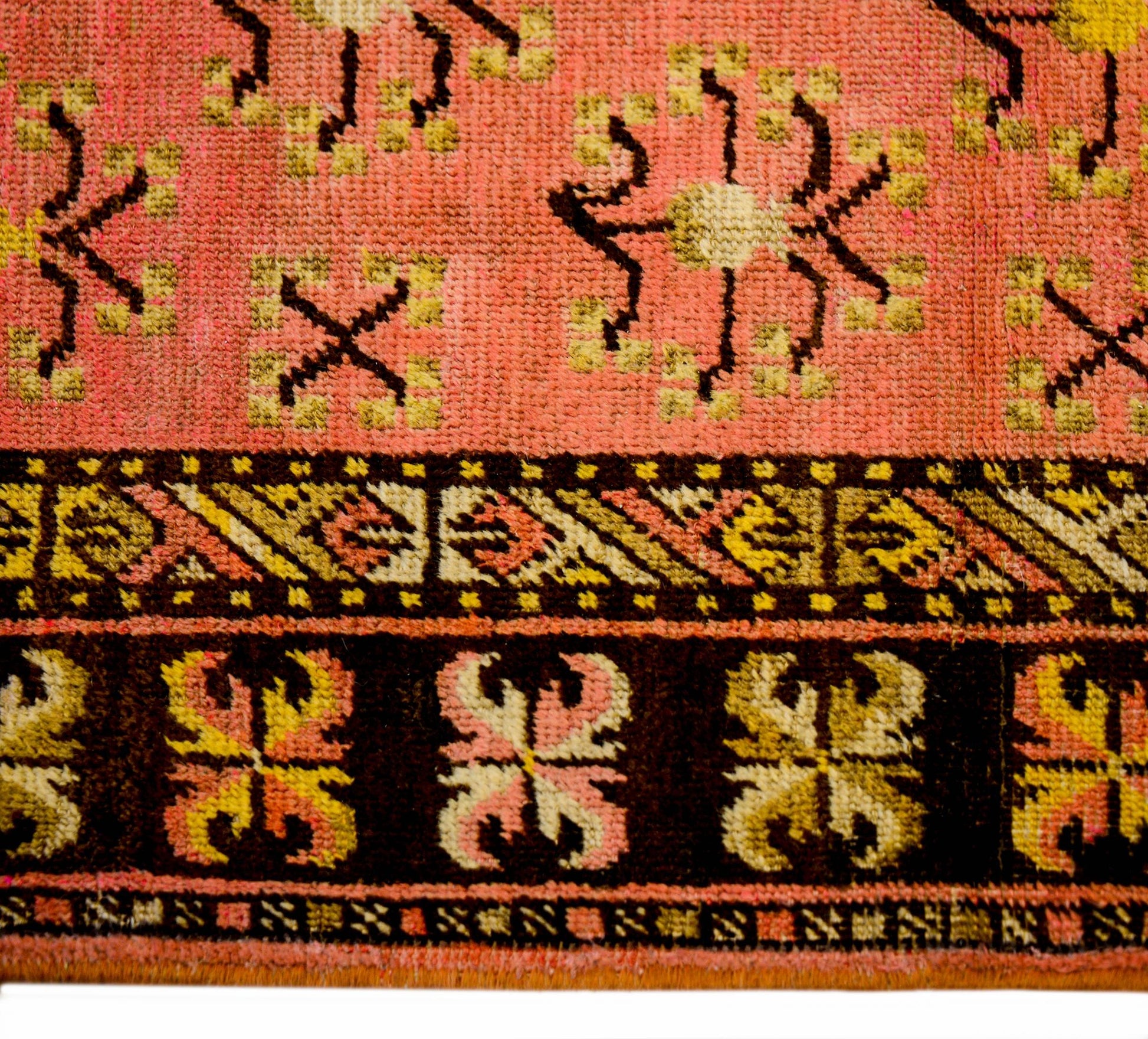 Unusual Mid 20th Century Khotan Rug For Sale