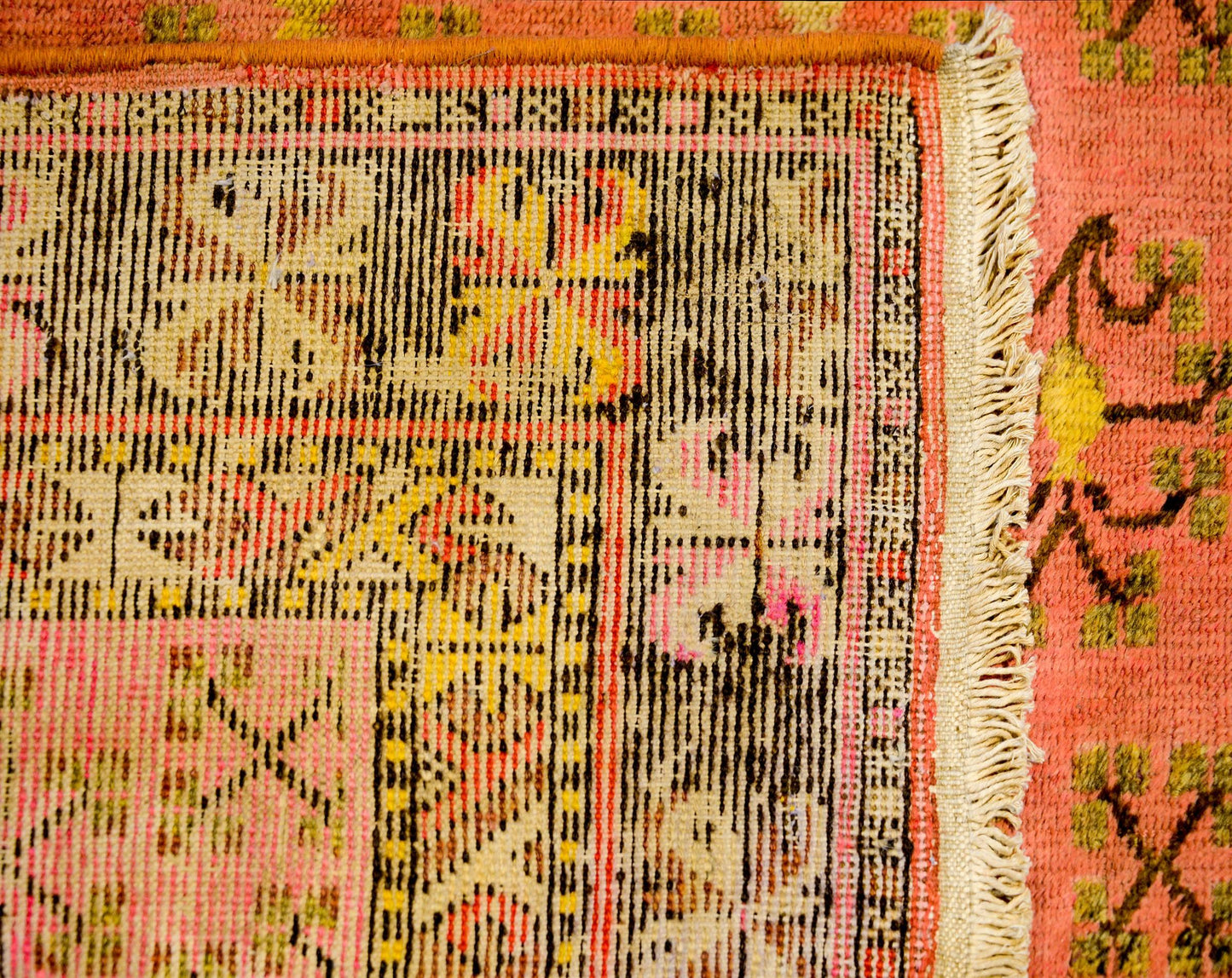 Unusual Mid 20th Century Khotan Rug For Sale