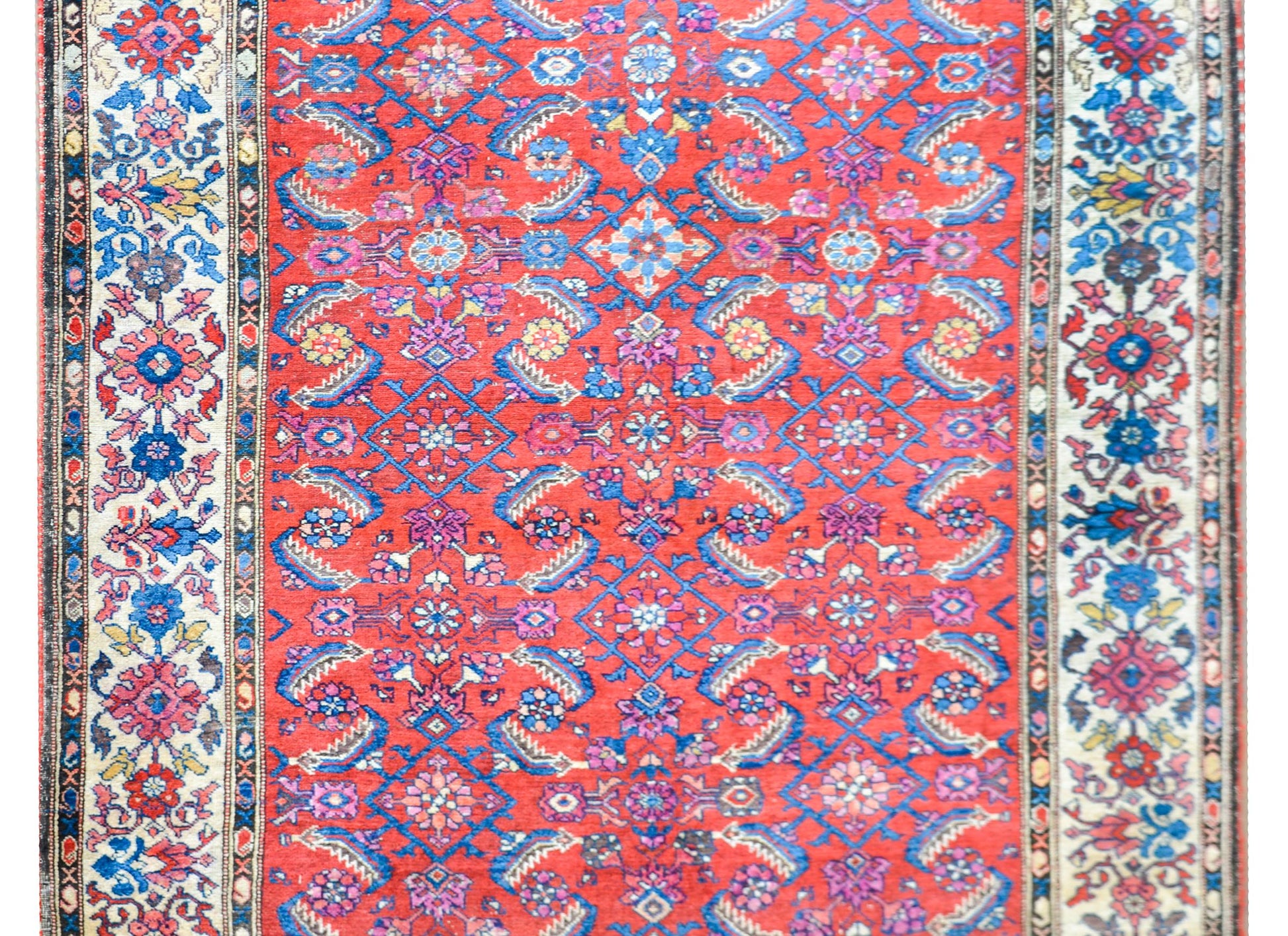 Early 20th Century Persian Malayer Rug For Sale