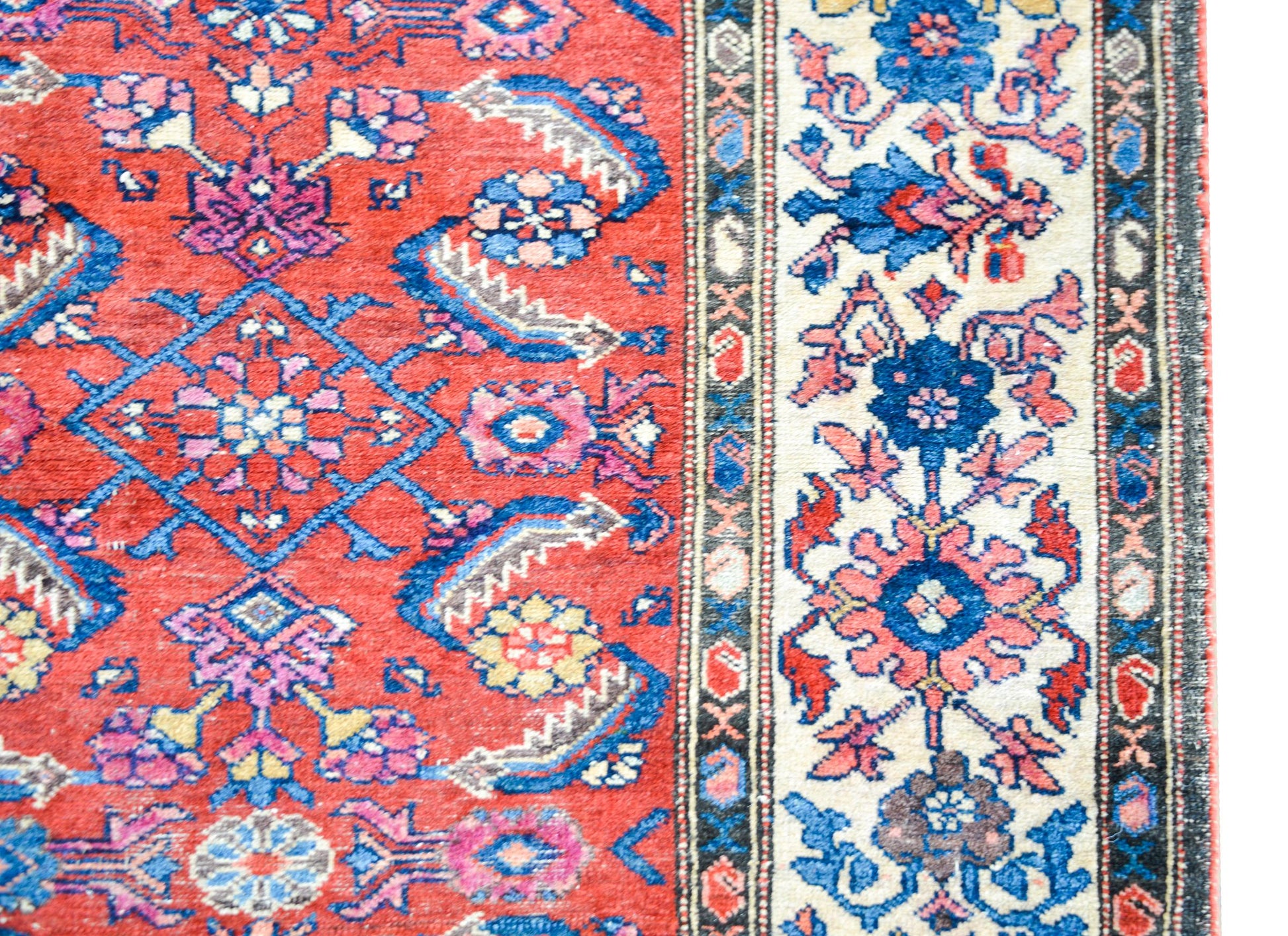 Early 20th Century Persian Malayer Rug For Sale
