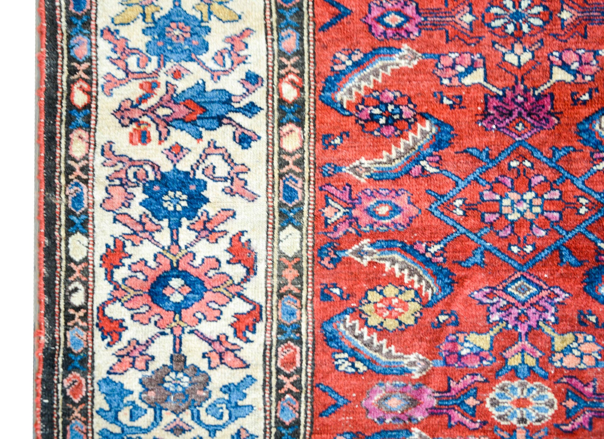 Early 20th Century Persian Malayer Rug For Sale