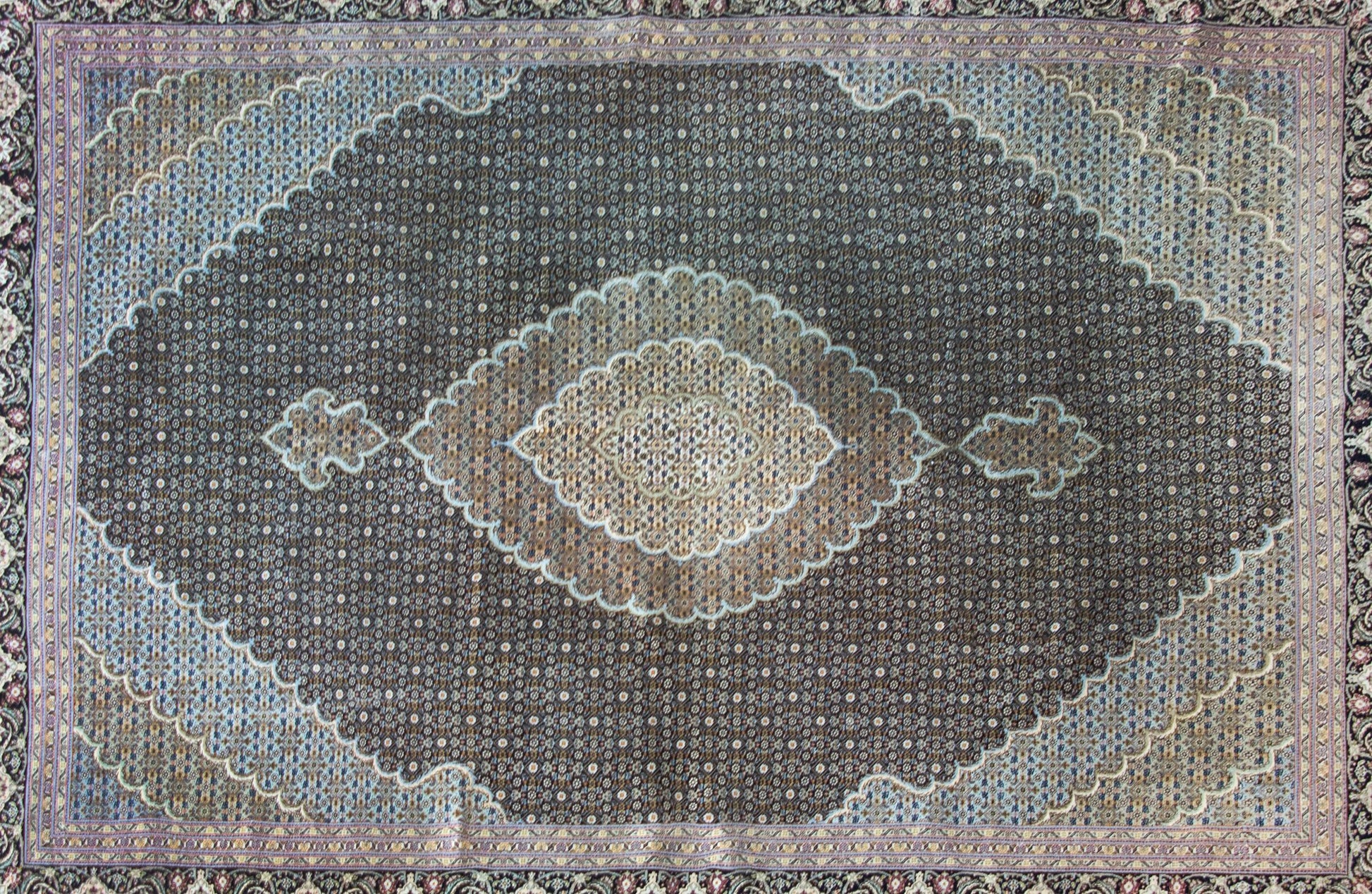 Vintage Persian Tabriz Rug For Sale