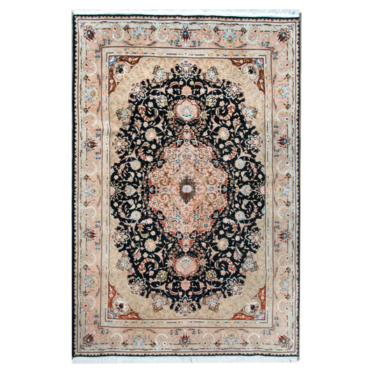 Vintage Persian Tabriz Rug For Sale