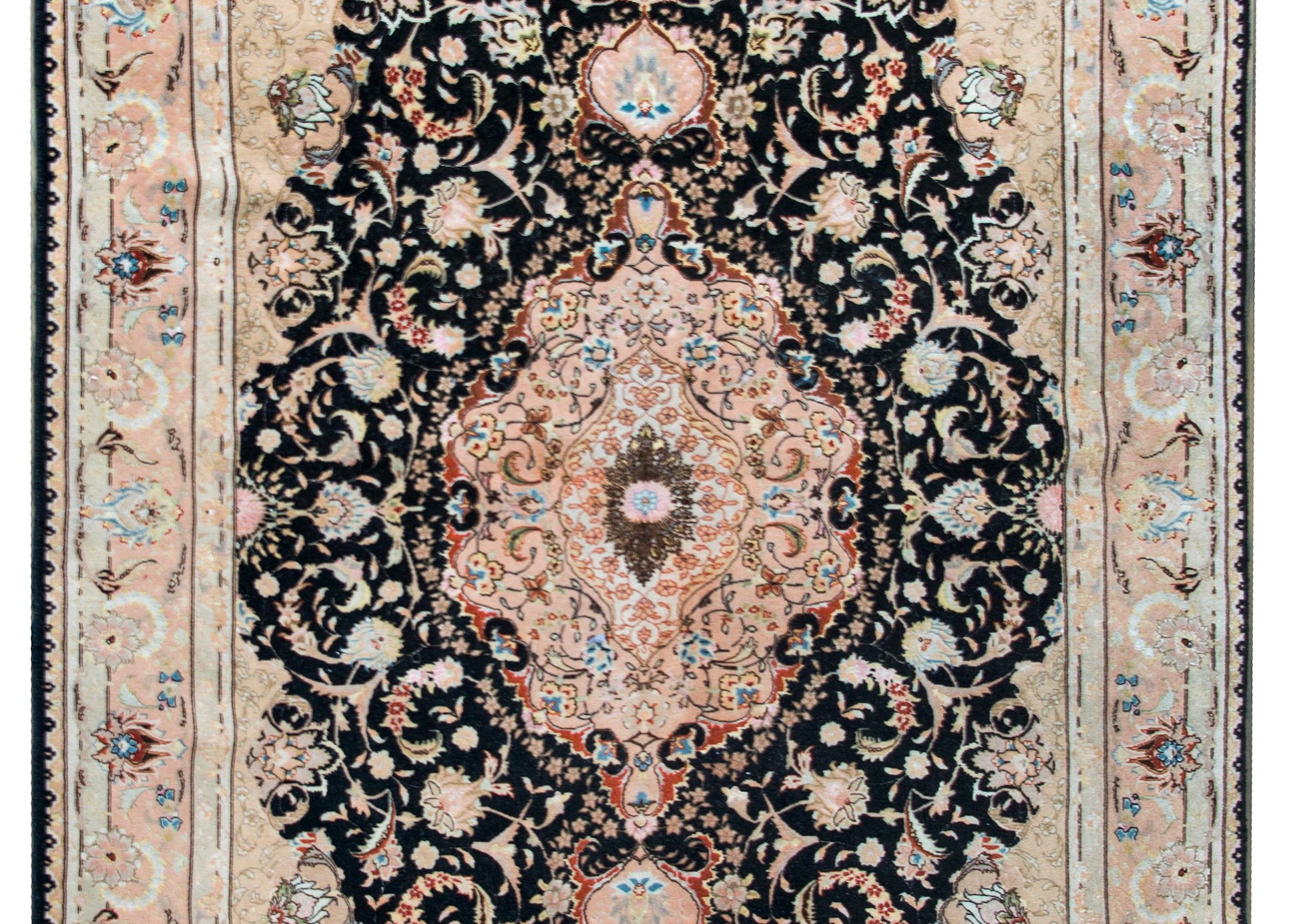Vintage Persian Tabriz Rug For Sale