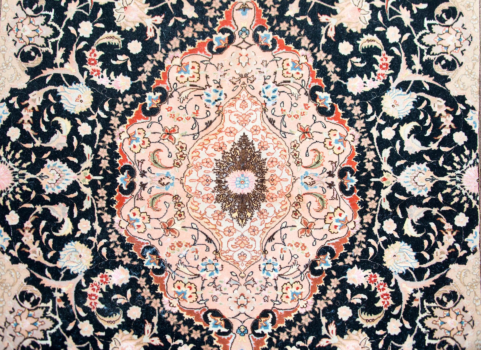 Vintage Persian Tabriz Rug For Sale