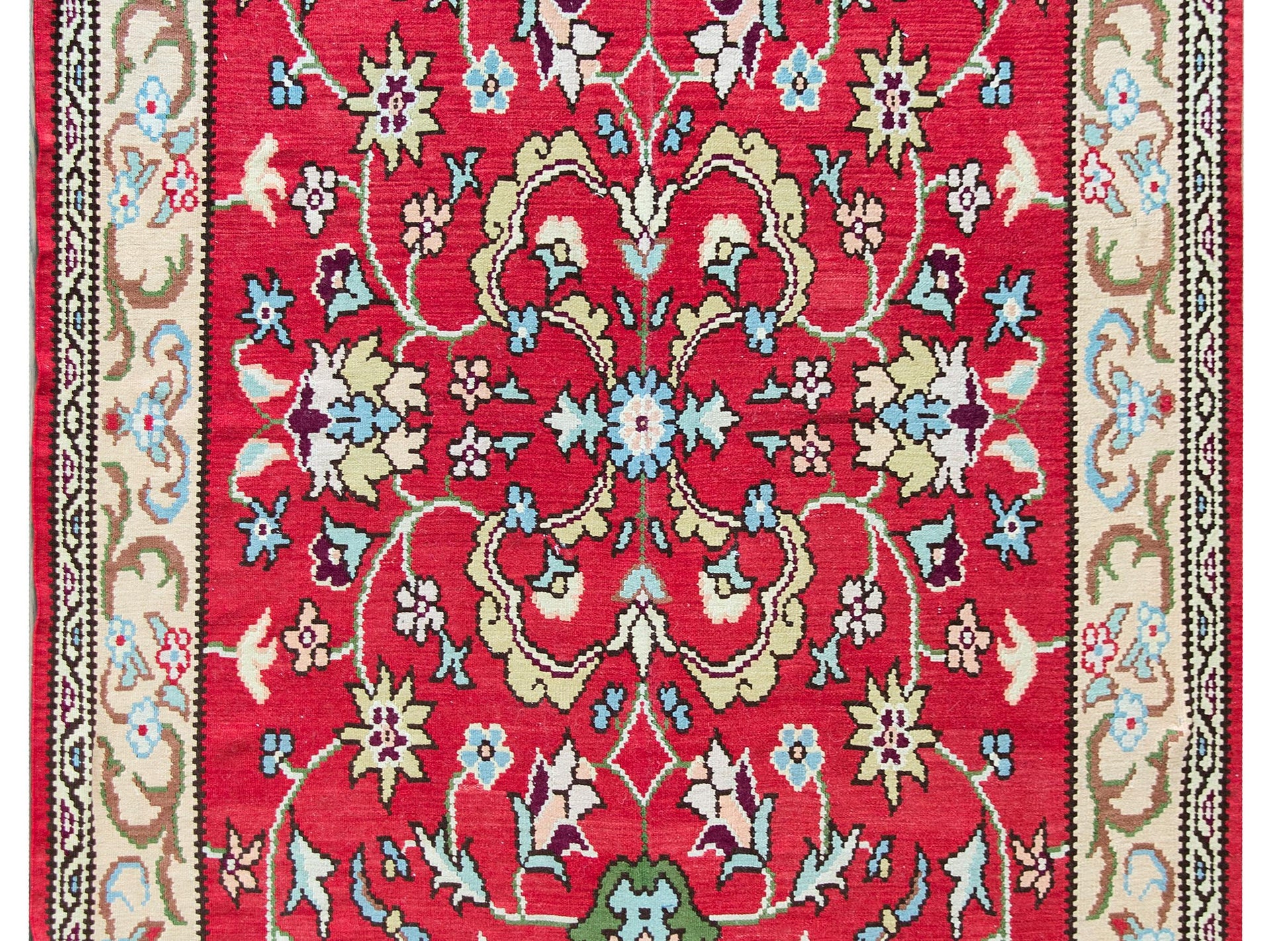 Vintage Turkish Kilim For Sale