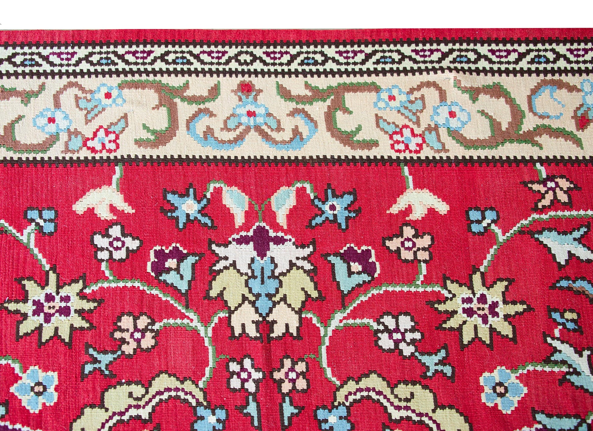 Vintage Turkish Kilim For Sale