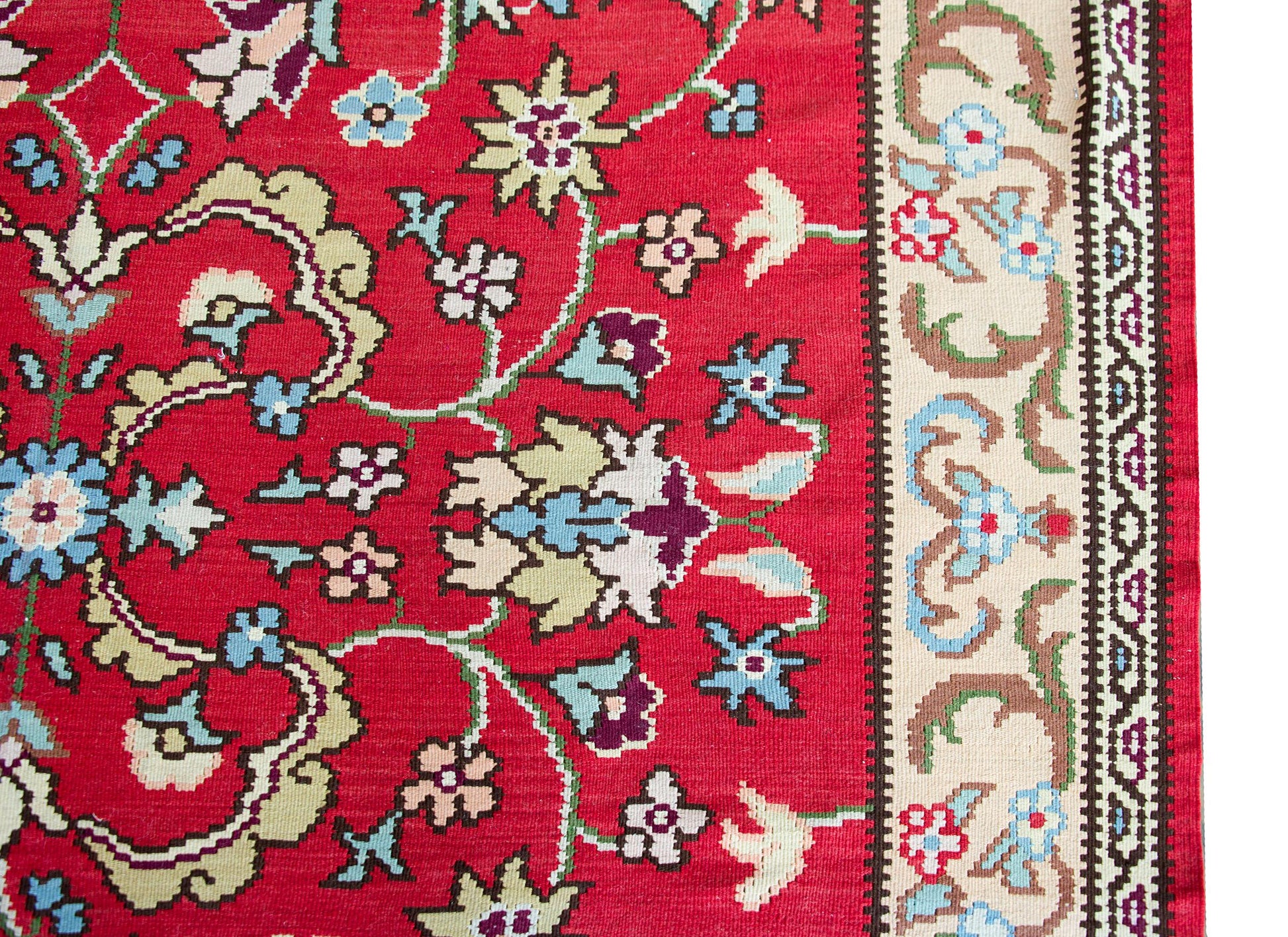 Vintage Turkish Kilim For Sale