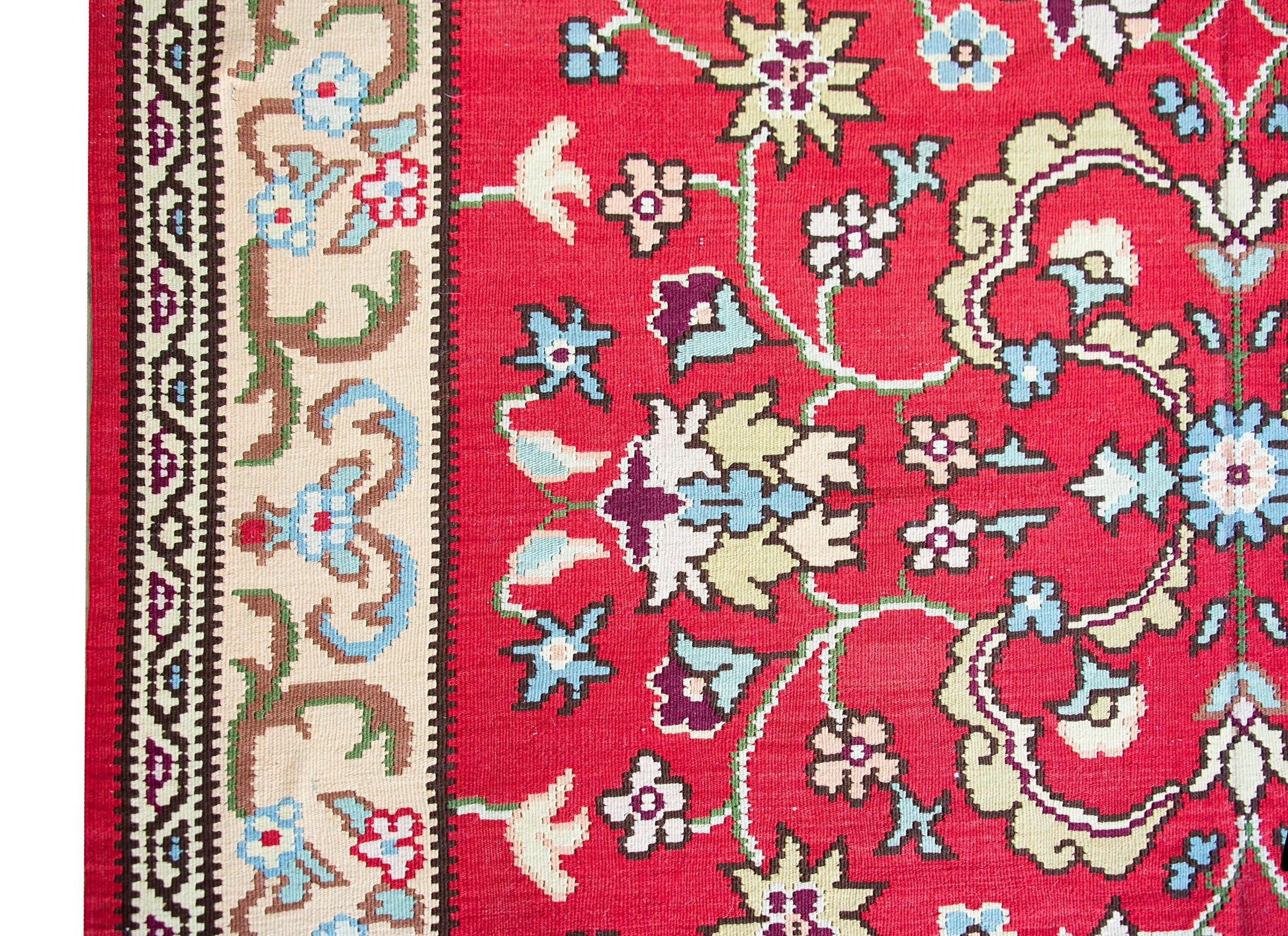 Vintage Turkish Kilim For Sale