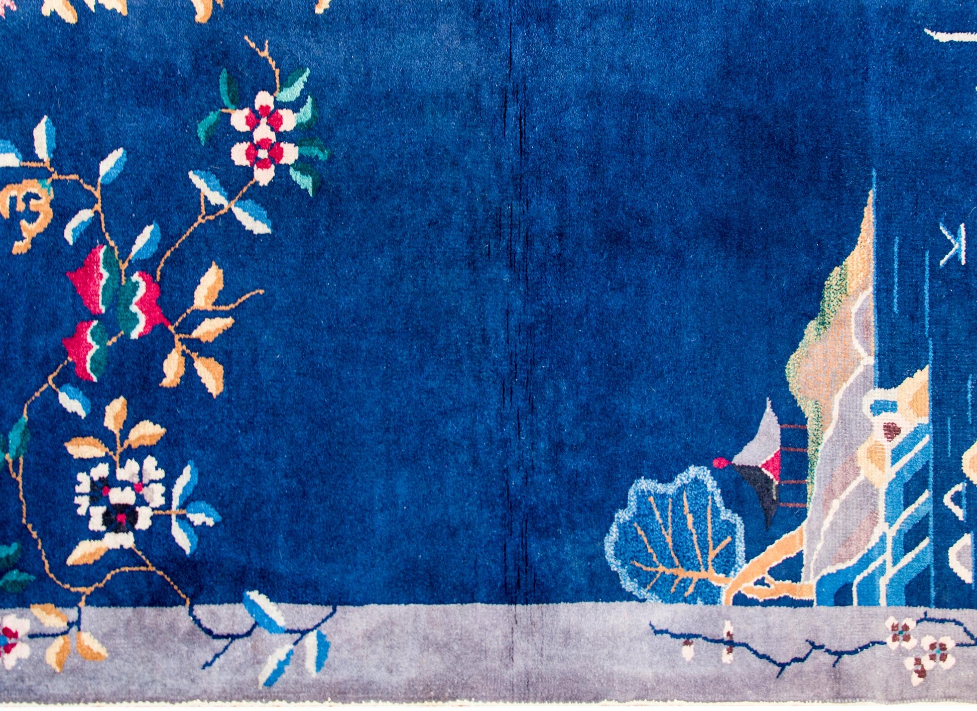 Early 20th Century Antique Art Deco Rug For Sale